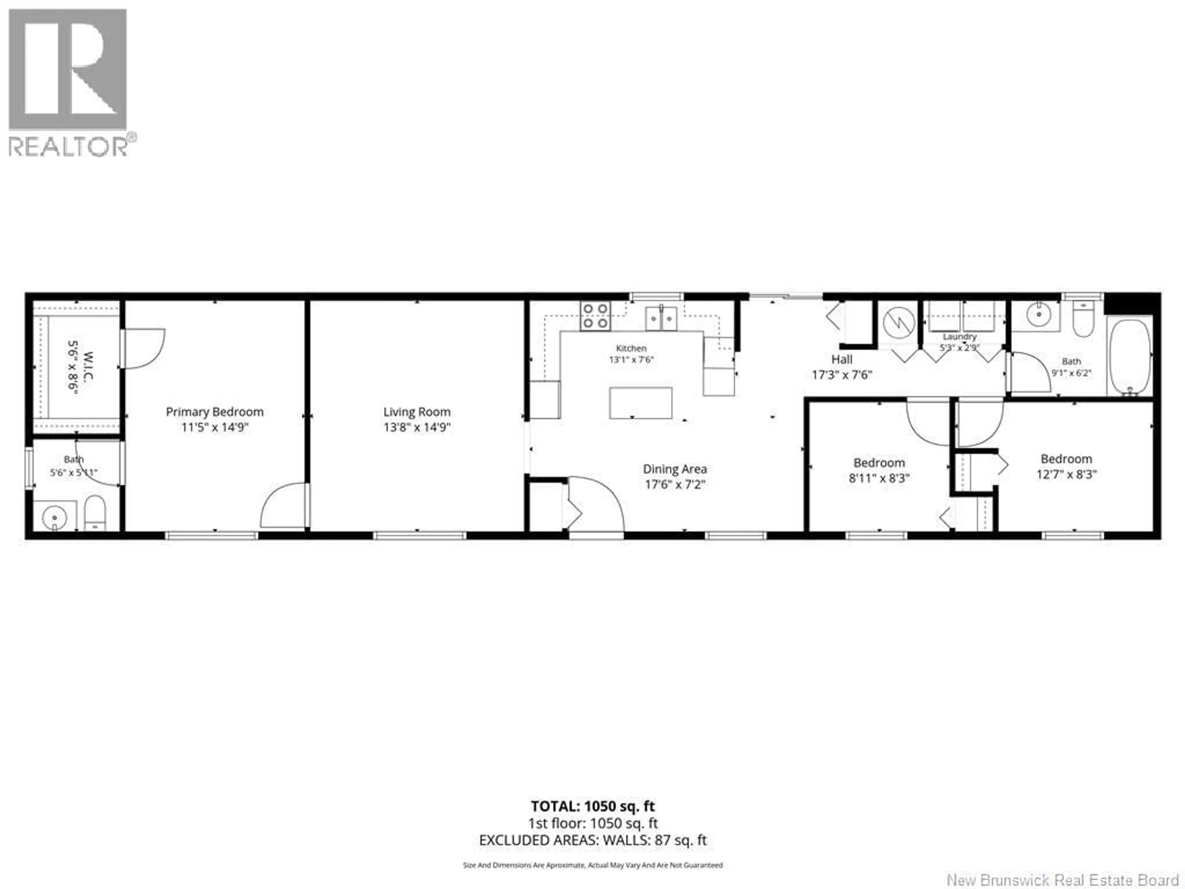Floor plan for 179 ULYSSE, Dieppe New Brunswick E1A7G5