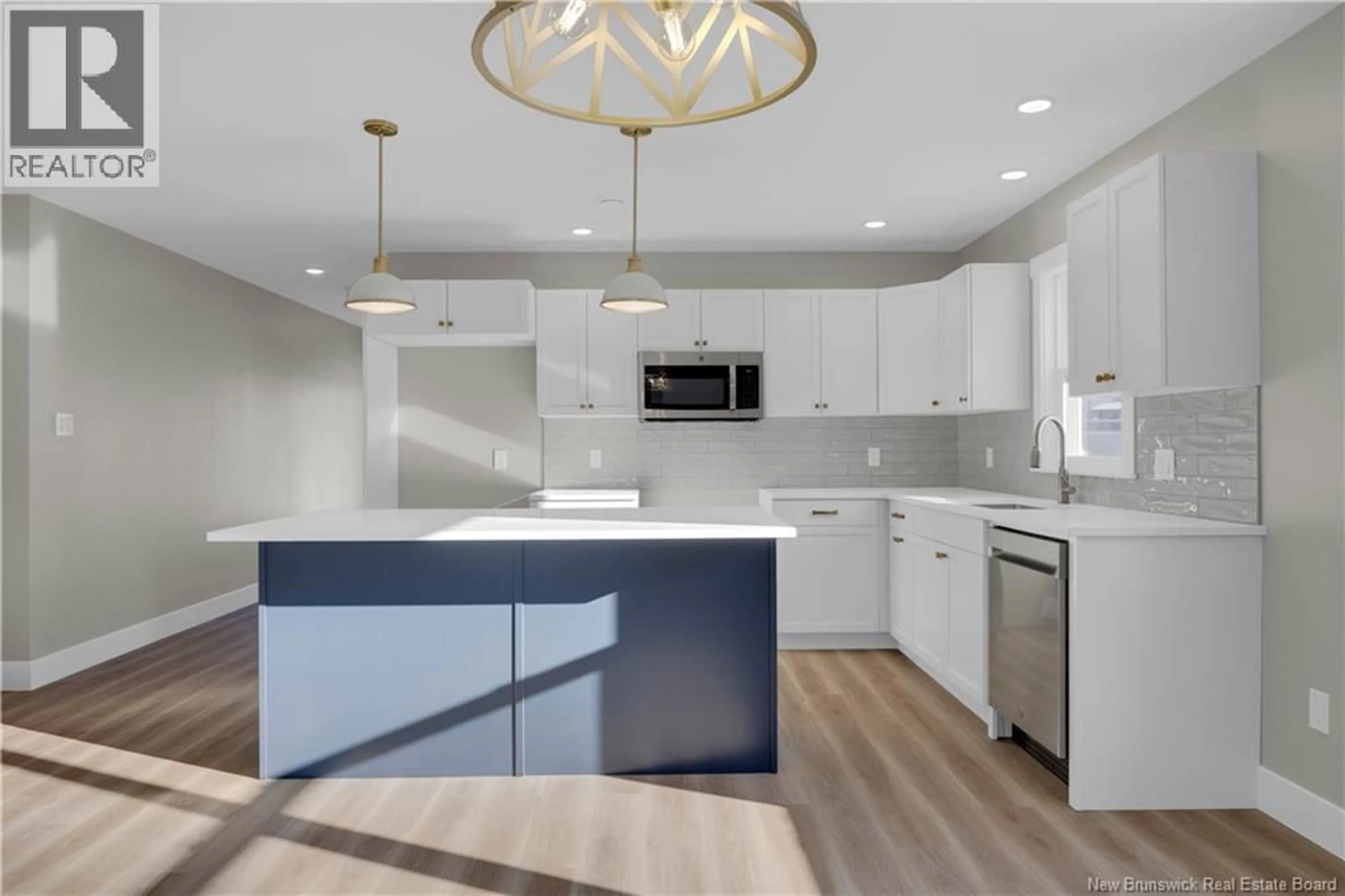 Open concept kitchen, ceramic/tile floor for 49 HUGH CRESCENT, Sussex Corner New Brunswick E4E2M1