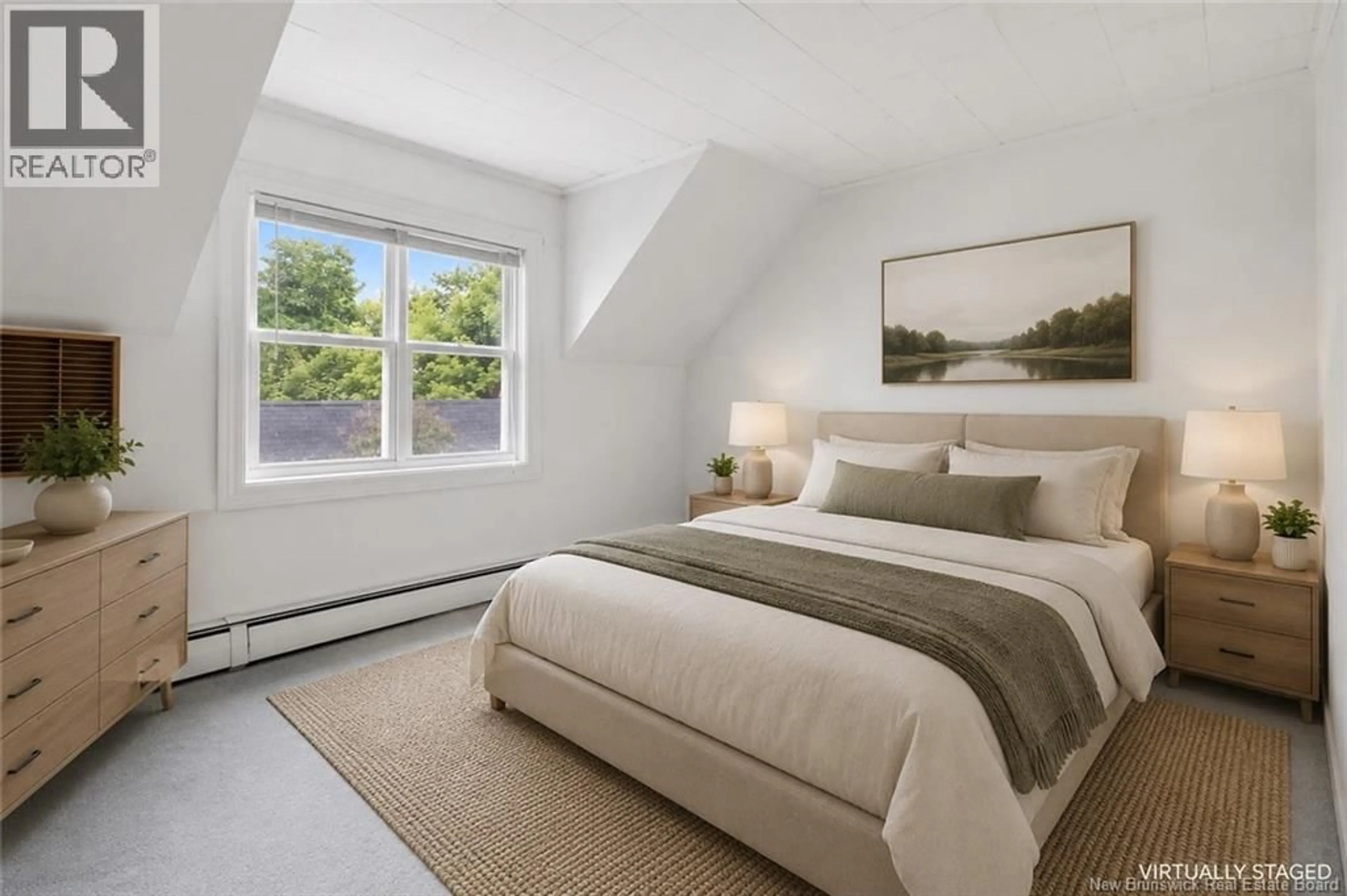 Bedroom with bed, unknown for 153 GILL STREET, Fredericton New Brunswick E3A3A7
