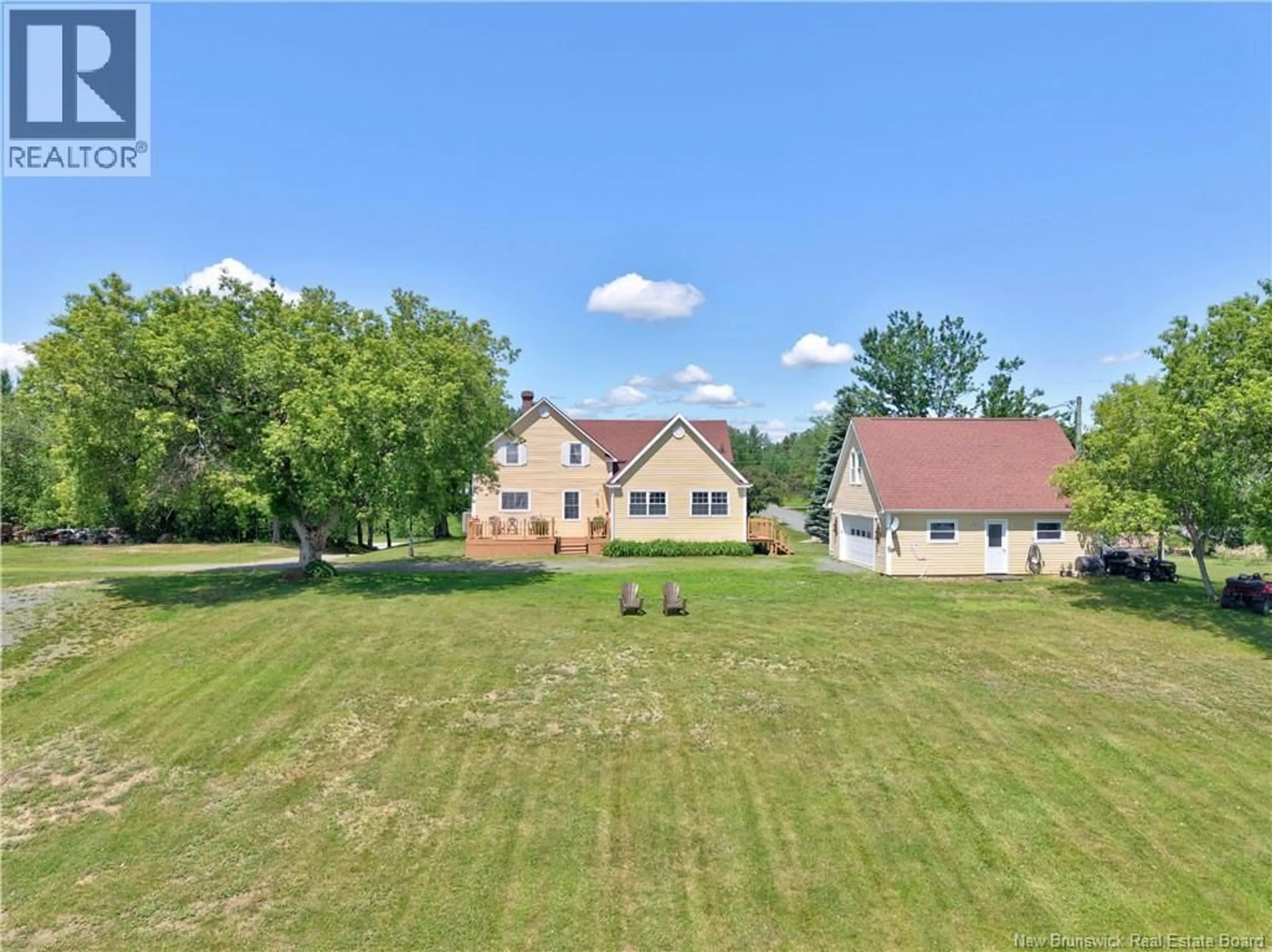 A pic from outside/outdoor area/front of a property/back of a property/a pic from drone, unknown for 280 KING GEORGE HWY, Miramichi New Brunswick E1V1K9