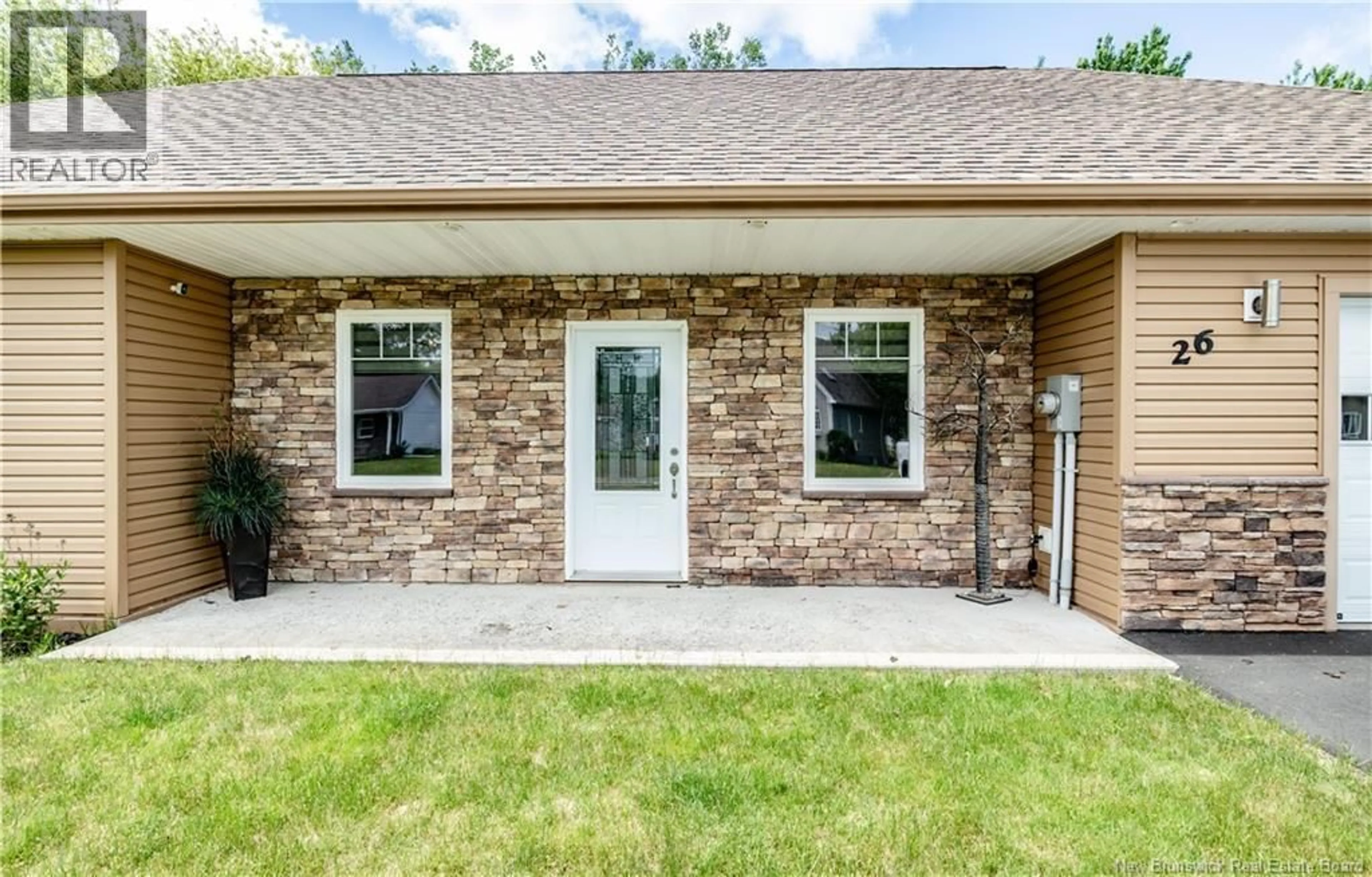 Home with brick exterior material, street for 26 LARLUPPE, Cap-Pelé New Brunswick E4N1W1