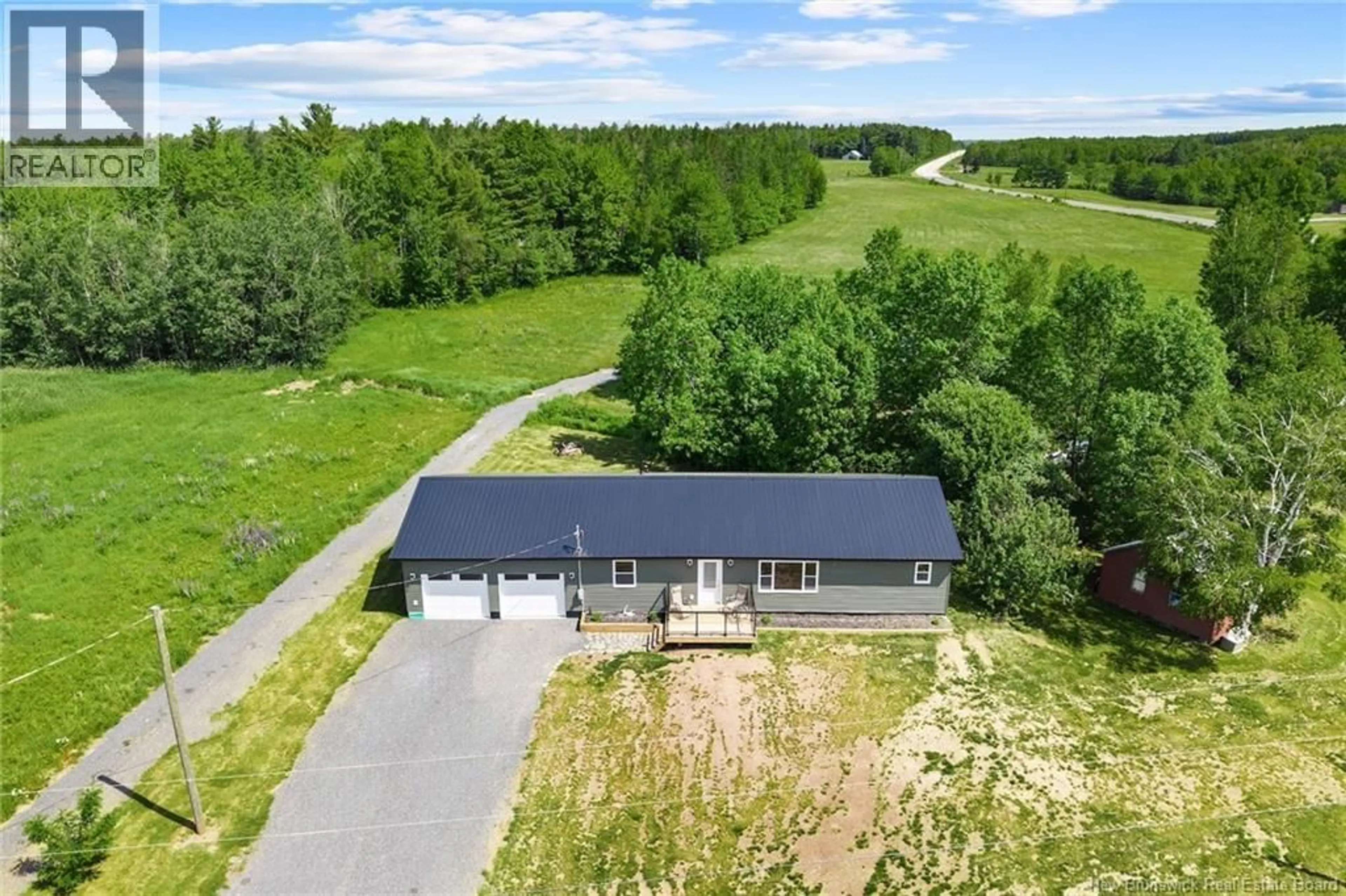 A pic from outside/outdoor area/front of a property/back of a property/a pic from drone, unknown for 12 MOTT ROAD, Waterborough New Brunswick E4C2Z1