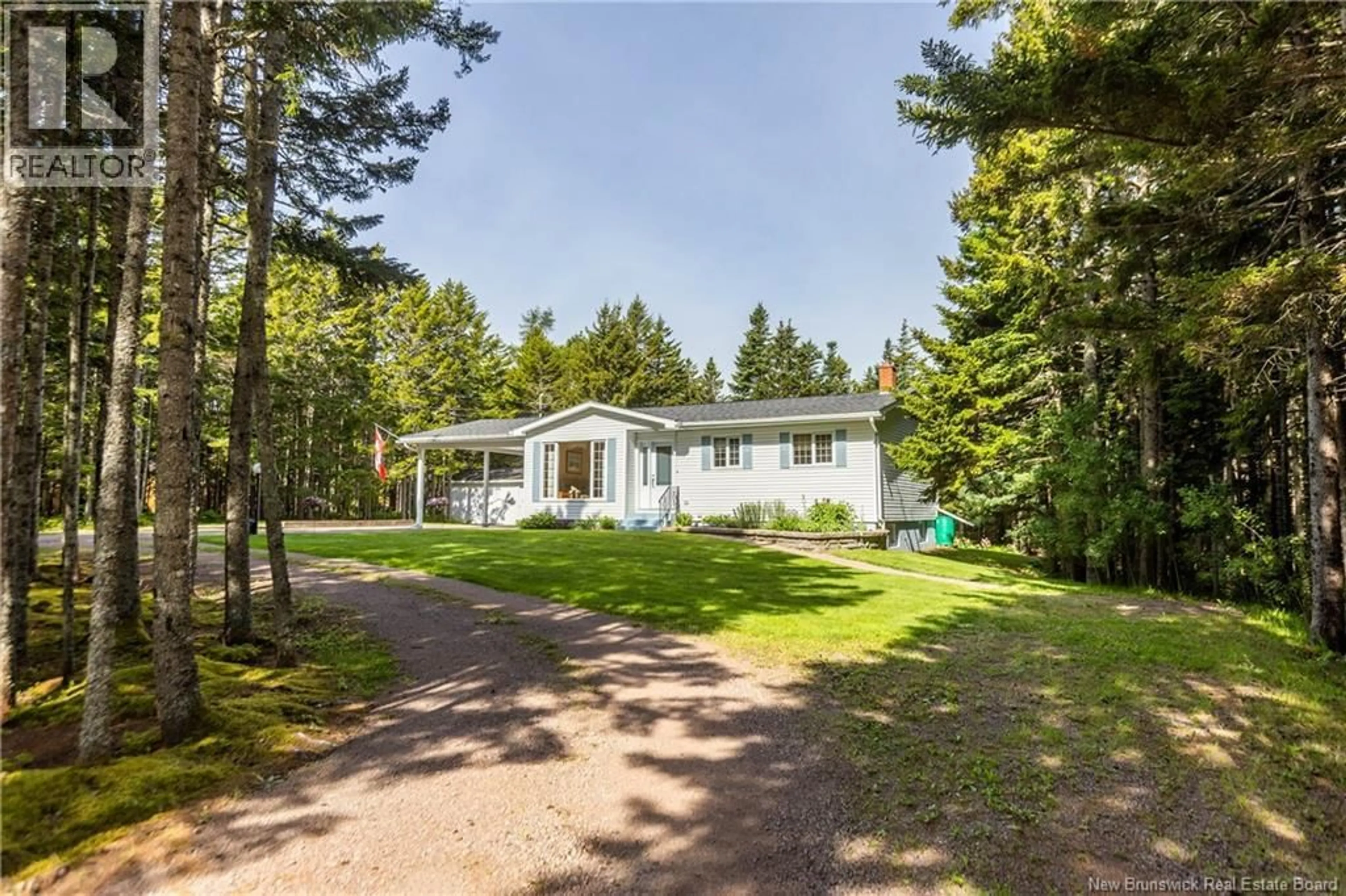 A pic from outside/outdoor area/front of a property/back of a property/a pic from drone, unknown for 18 TRILLIUM DRIVE, Sackville New Brunswick E4L3K2