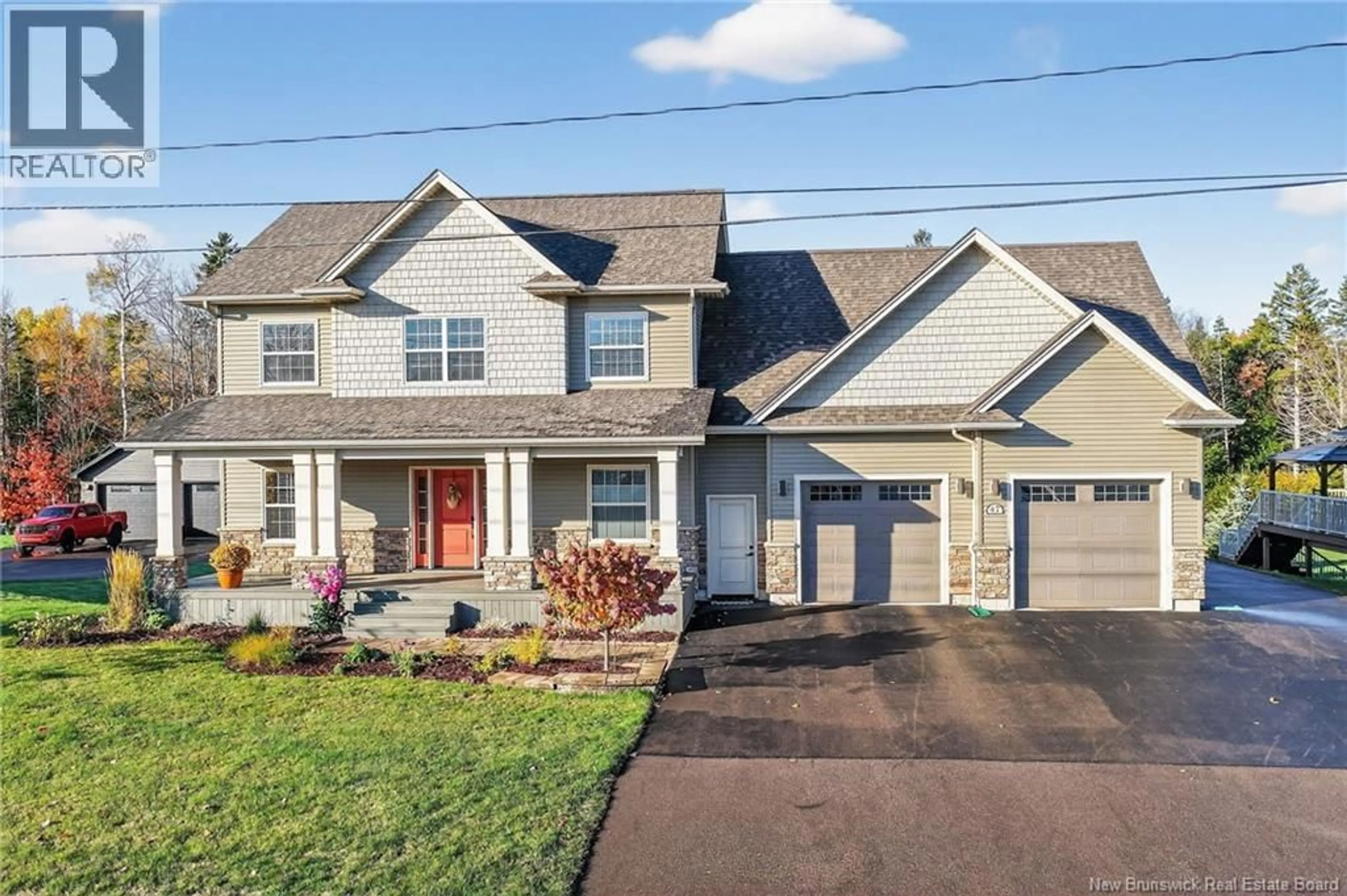Home with vinyl exterior material, street for 47 MONIQUE STREET, Shediac New Brunswick E4P0M5