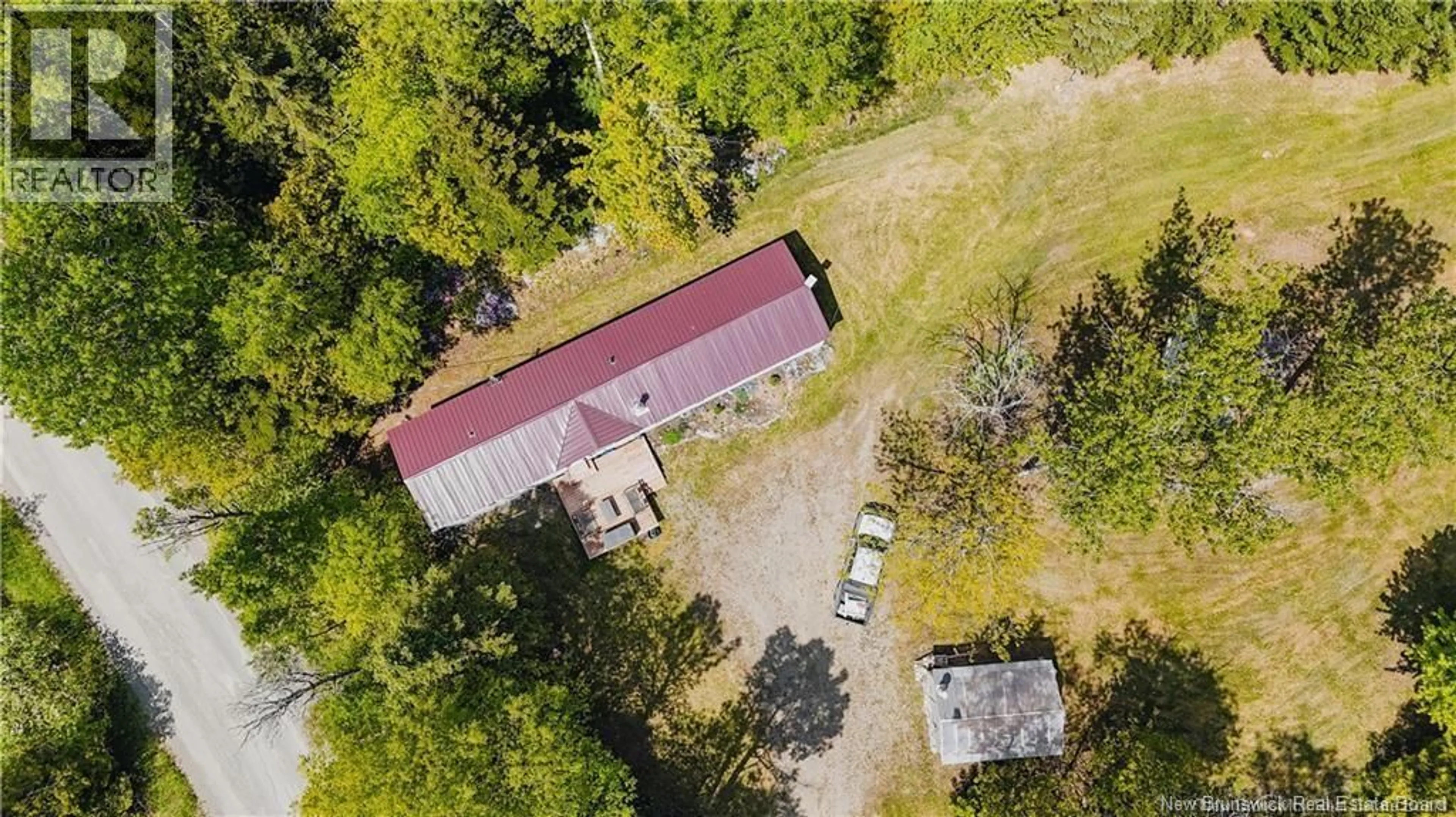 A pic from outside/outdoor area/front of a property/back of a property/a pic from drone, building for 24 HARTLEY SETTLEMENT ROAD, Hartley Settlement New Brunswick E7K2V5
