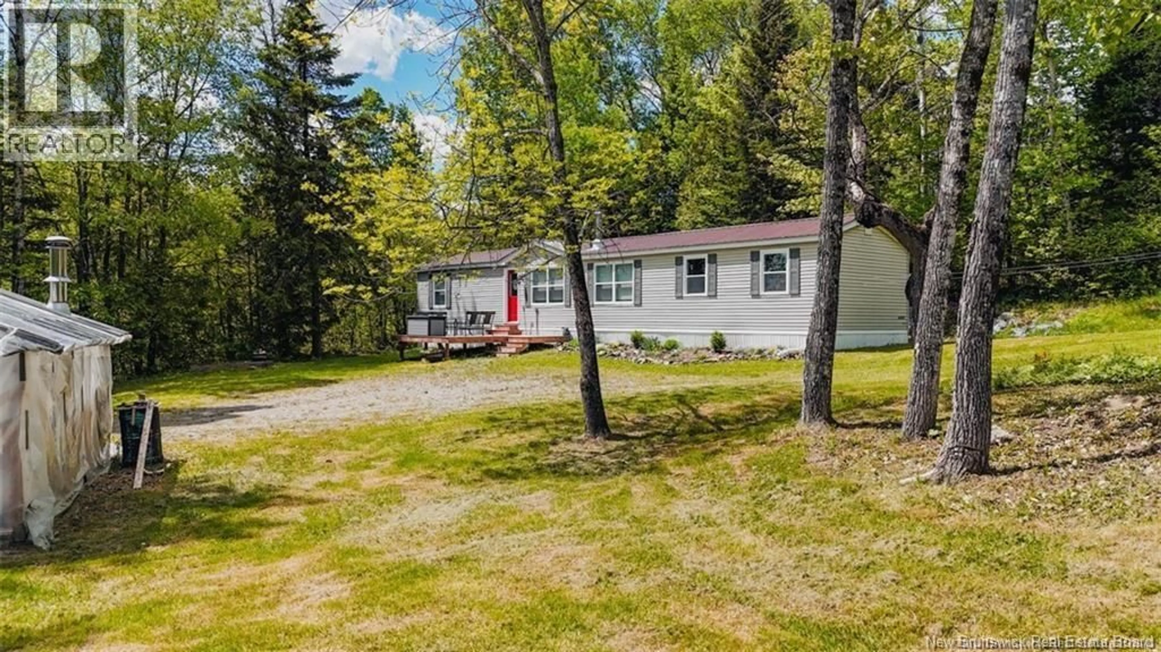 A pic from outside/outdoor area/front of a property/back of a property/a pic from drone, street for 24 HARTLEY SETTLEMENT ROAD, Hartley Settlement New Brunswick E7K2V5
