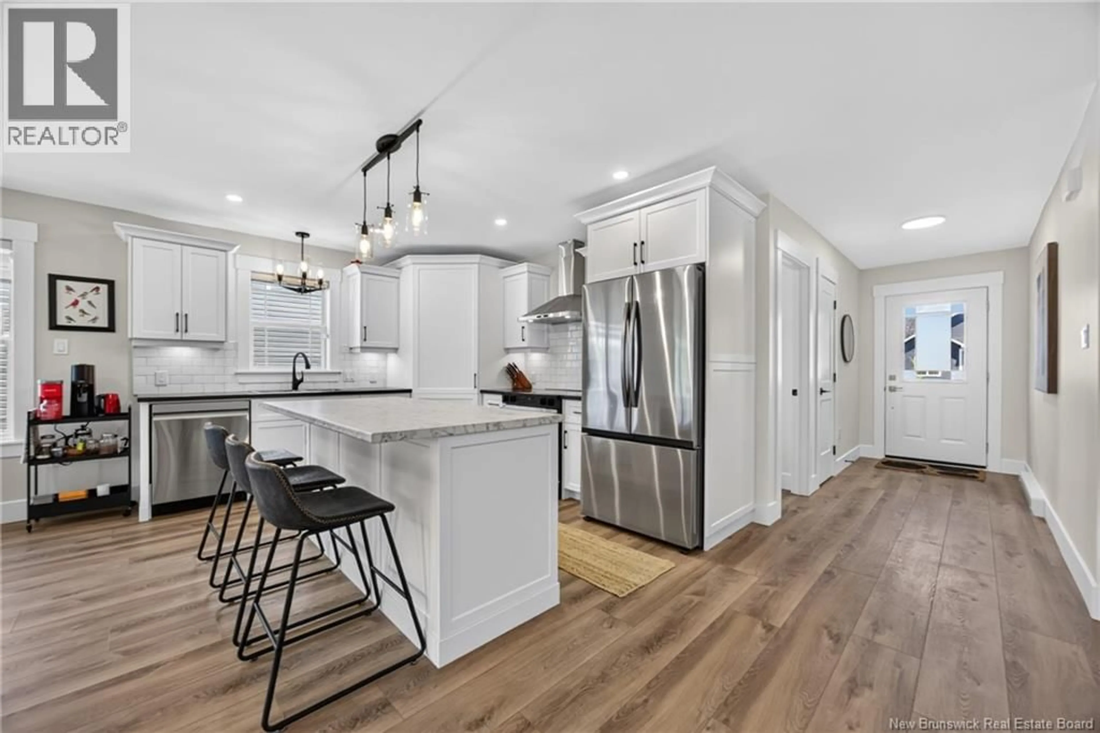 Open concept kitchen, unknown for 121 GLENNORTH STREET, Fredericton New Brunswick E3G0A3