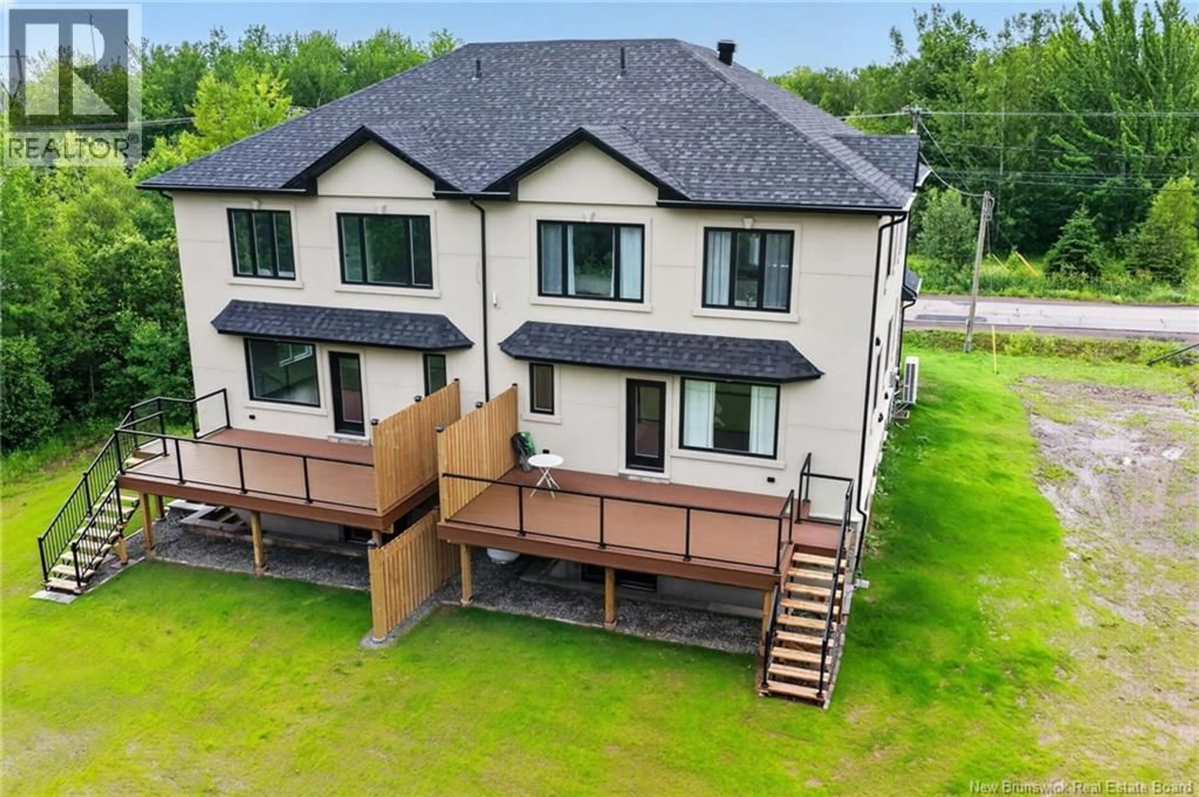 A pic from outside/outdoor area/front of a property/back of a property/a pic from drone, unknown for 135 CHARLES LUTES ROAD, Moncton New Brunswick E1G2P8