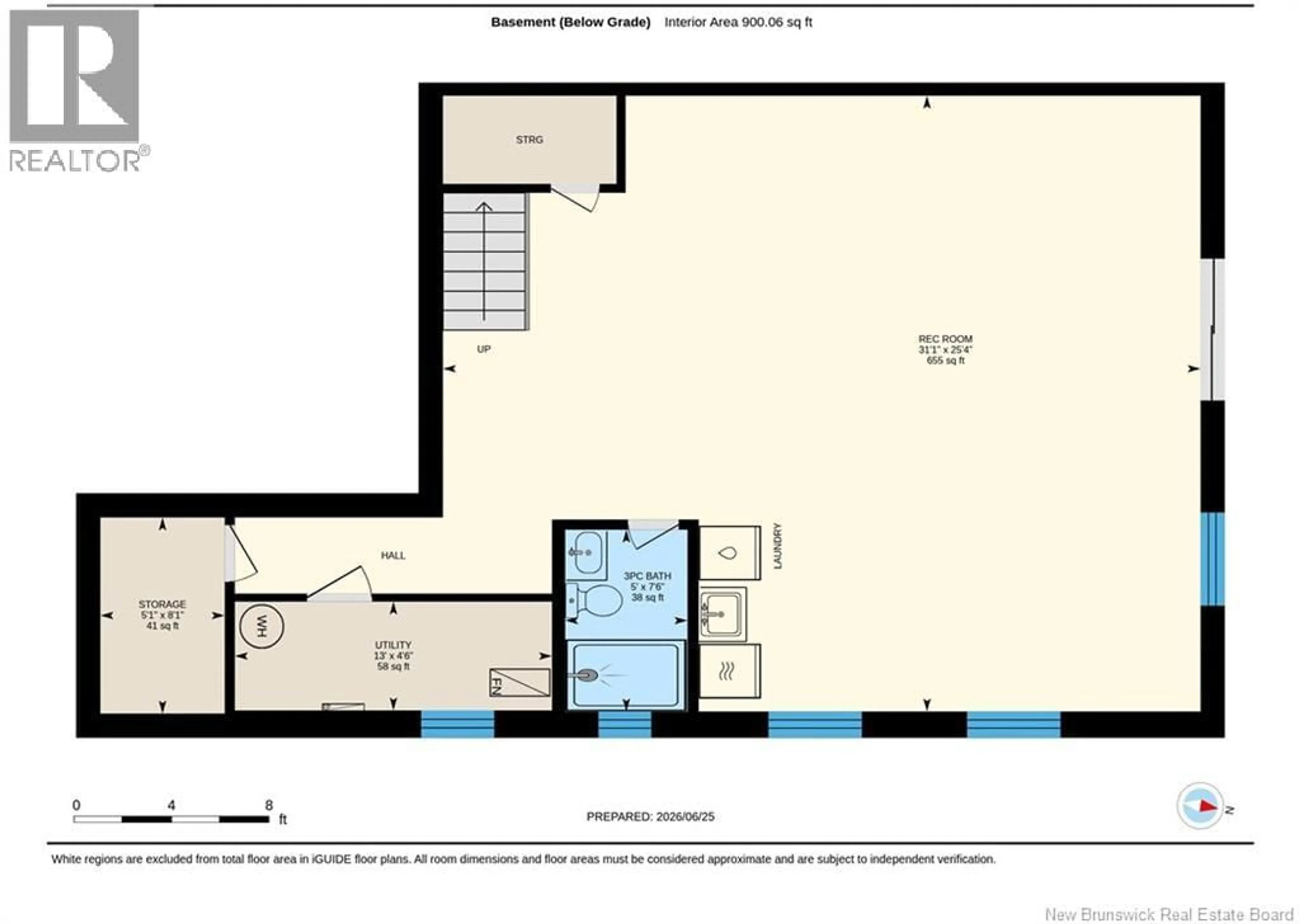 Floor plan for 135 CHARLES LUTES ROAD, Moncton New Brunswick E1G2P8