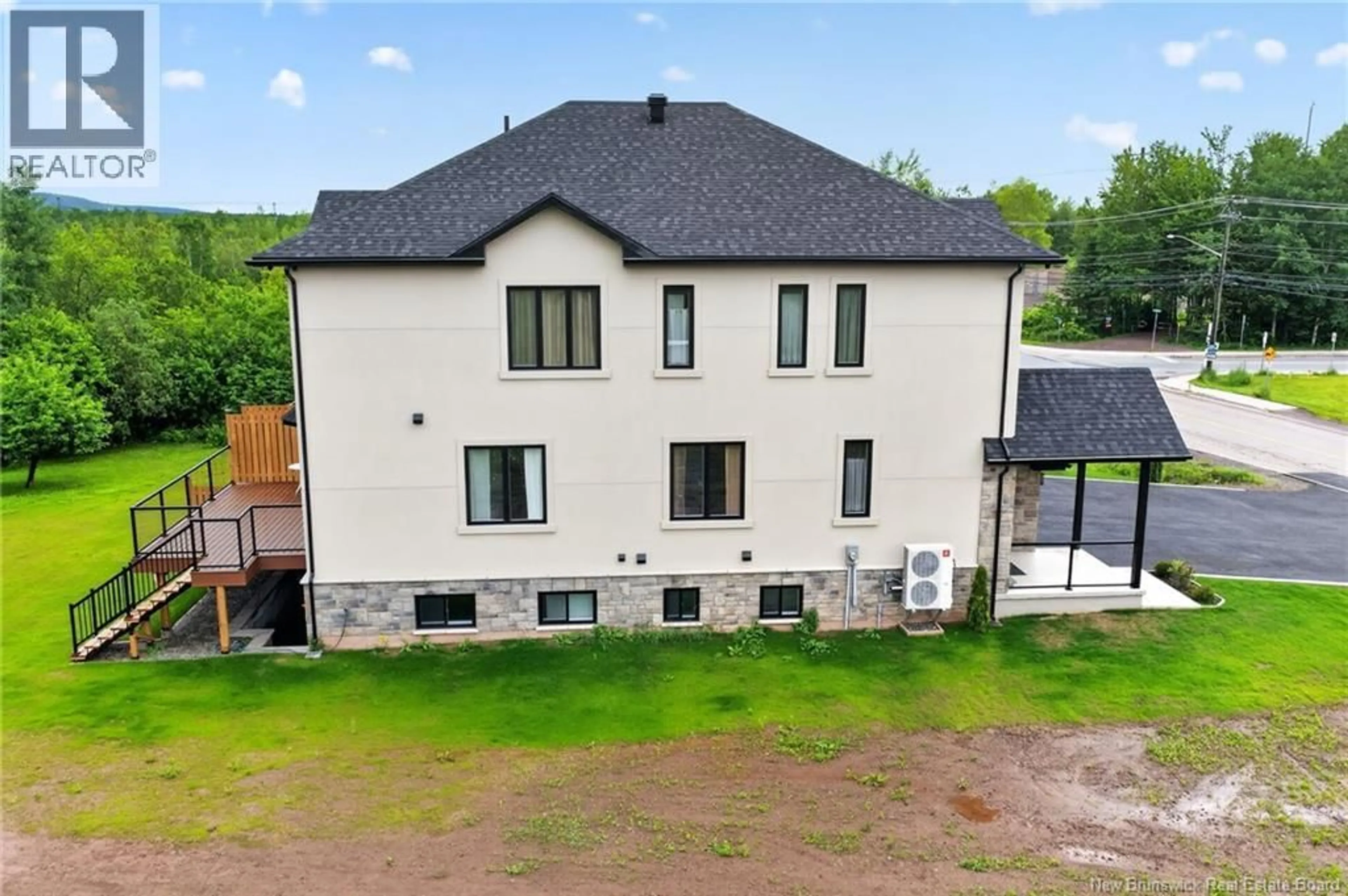 A pic from outside/outdoor area/front of a property/back of a property/a pic from drone, building for 135 CHARLES LUTES ROAD, Moncton New Brunswick E1G2P8