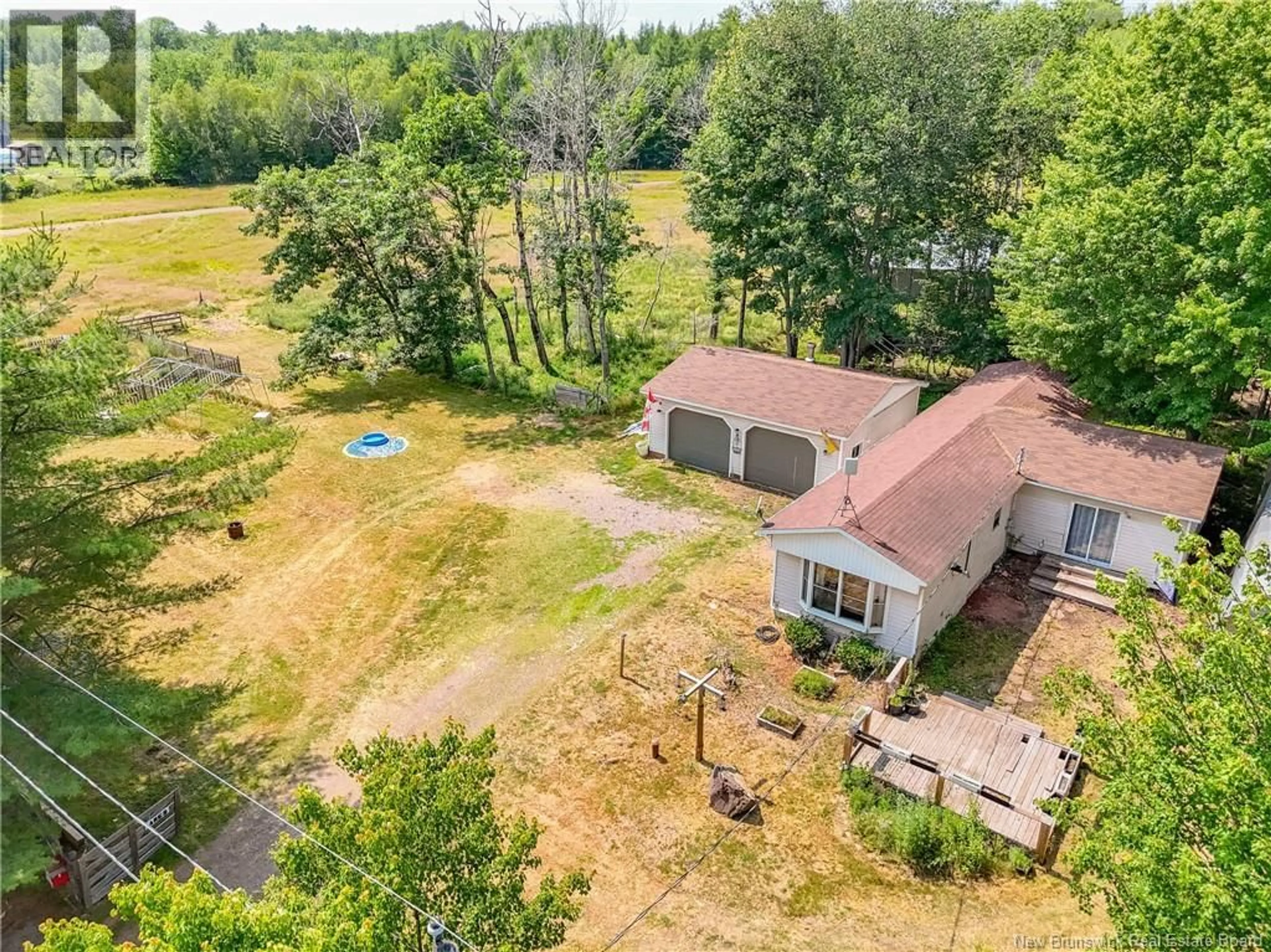 A pic from outside/outdoor area/front of a property/back of a property/a pic from drone, water/lake/river/ocean view for 520 SCOTCHTOWN ROAD, Scotchtown New Brunswick E4B1X8