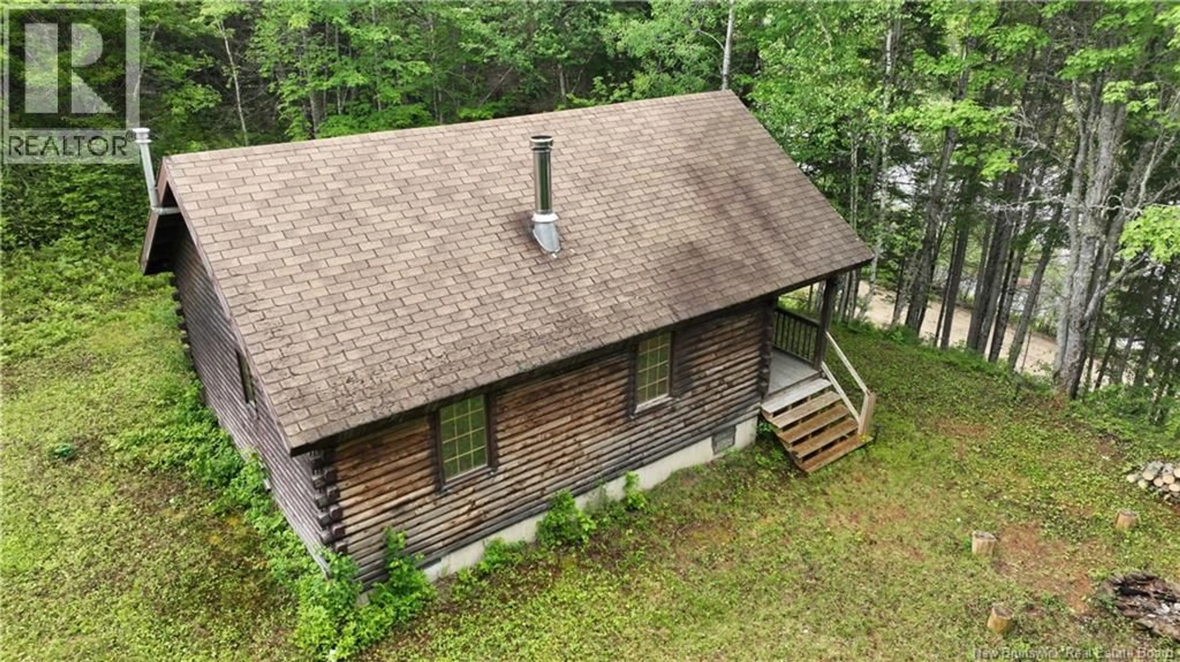 A pic from outside/outdoor area/front of a property/back of a property/a pic from drone, building for SHINNICKBURN RD, Cains River New Brunswick E9B2H4