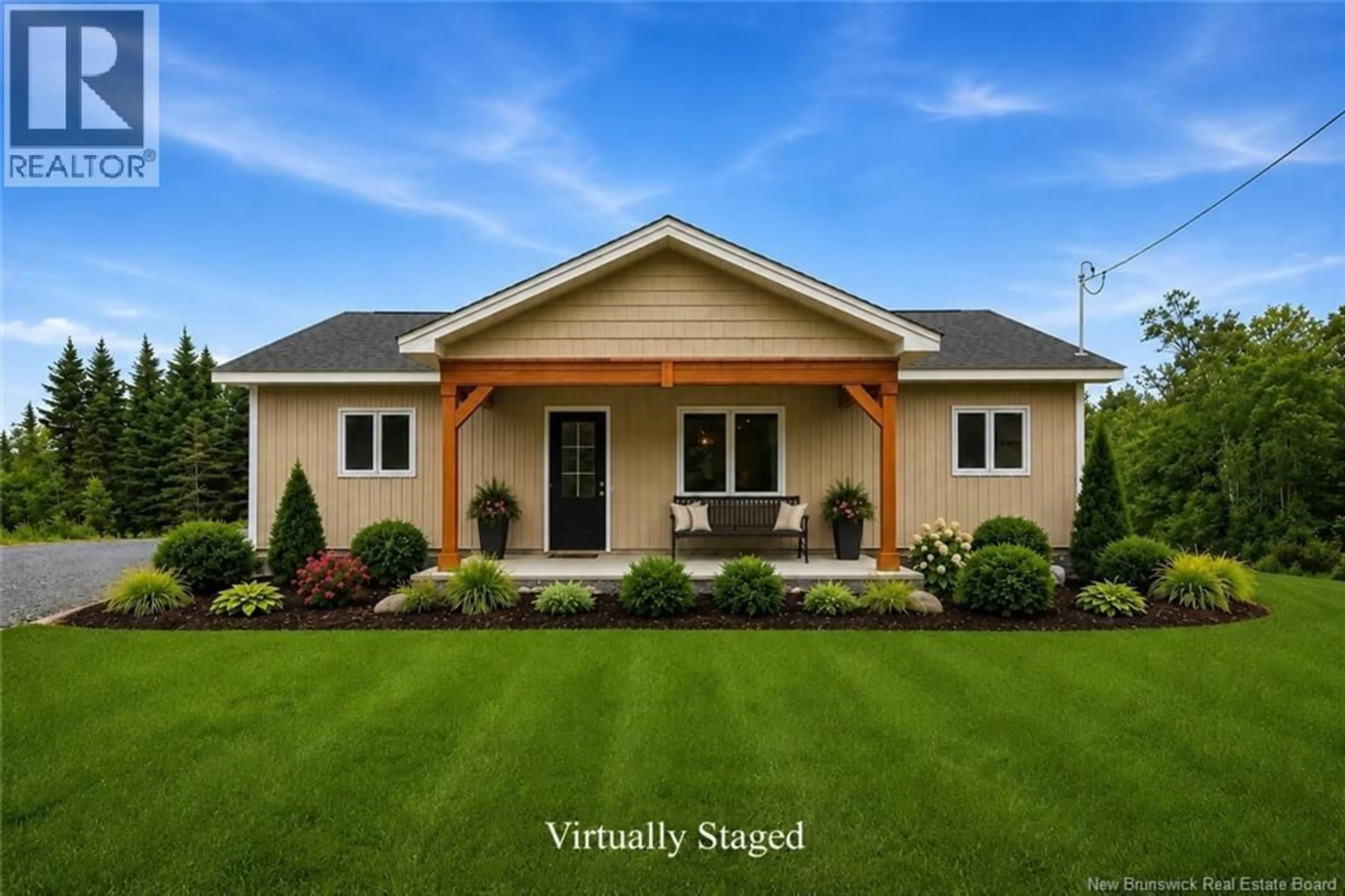 Home with vinyl exterior material, street for 4692 ROUTE 640, Harvey New Brunswick E6K2X2