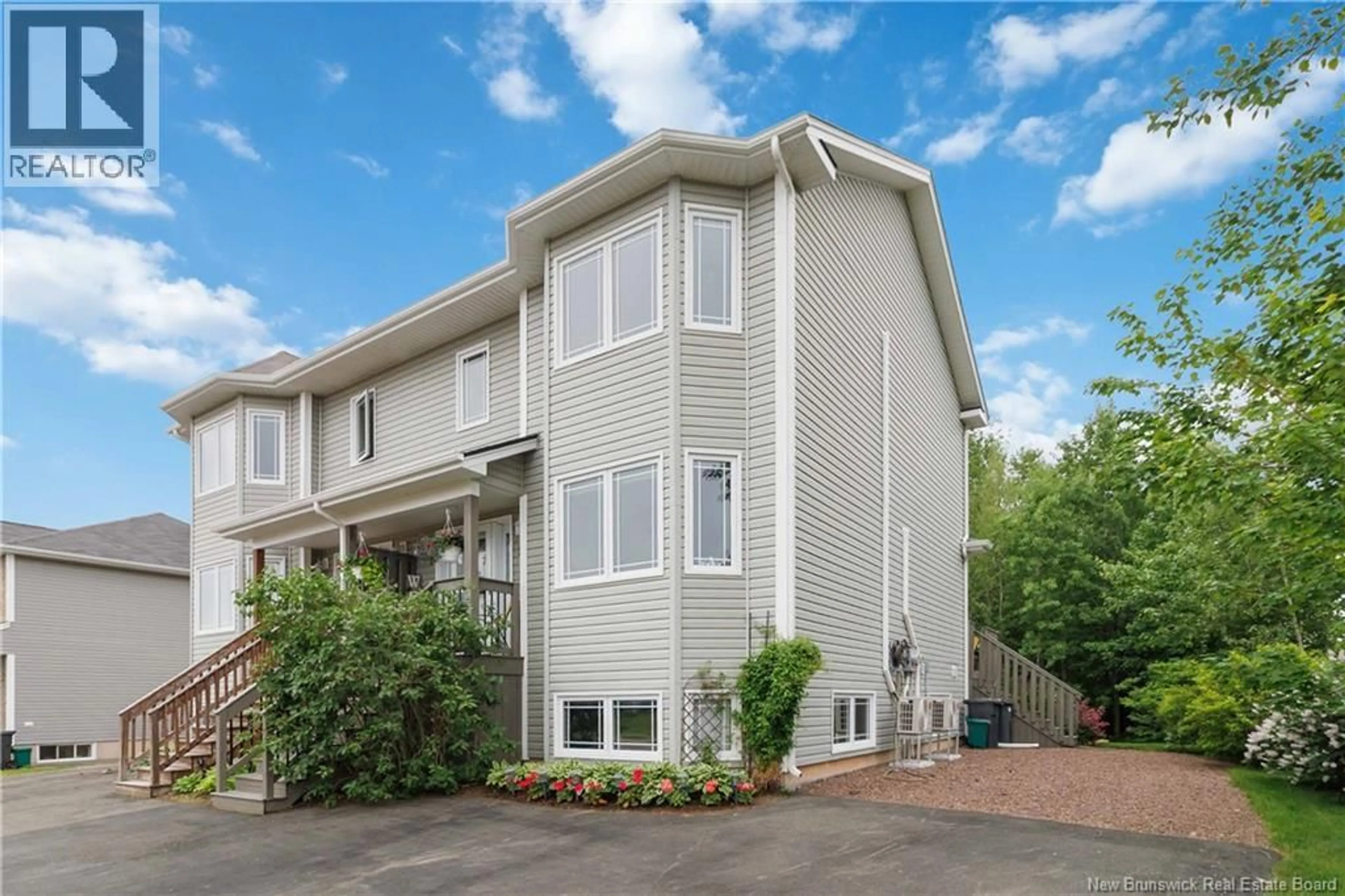 Home with vinyl exterior material, street for 54 CLARENDON DRIVE, Moncton New Brunswick E1G0M9