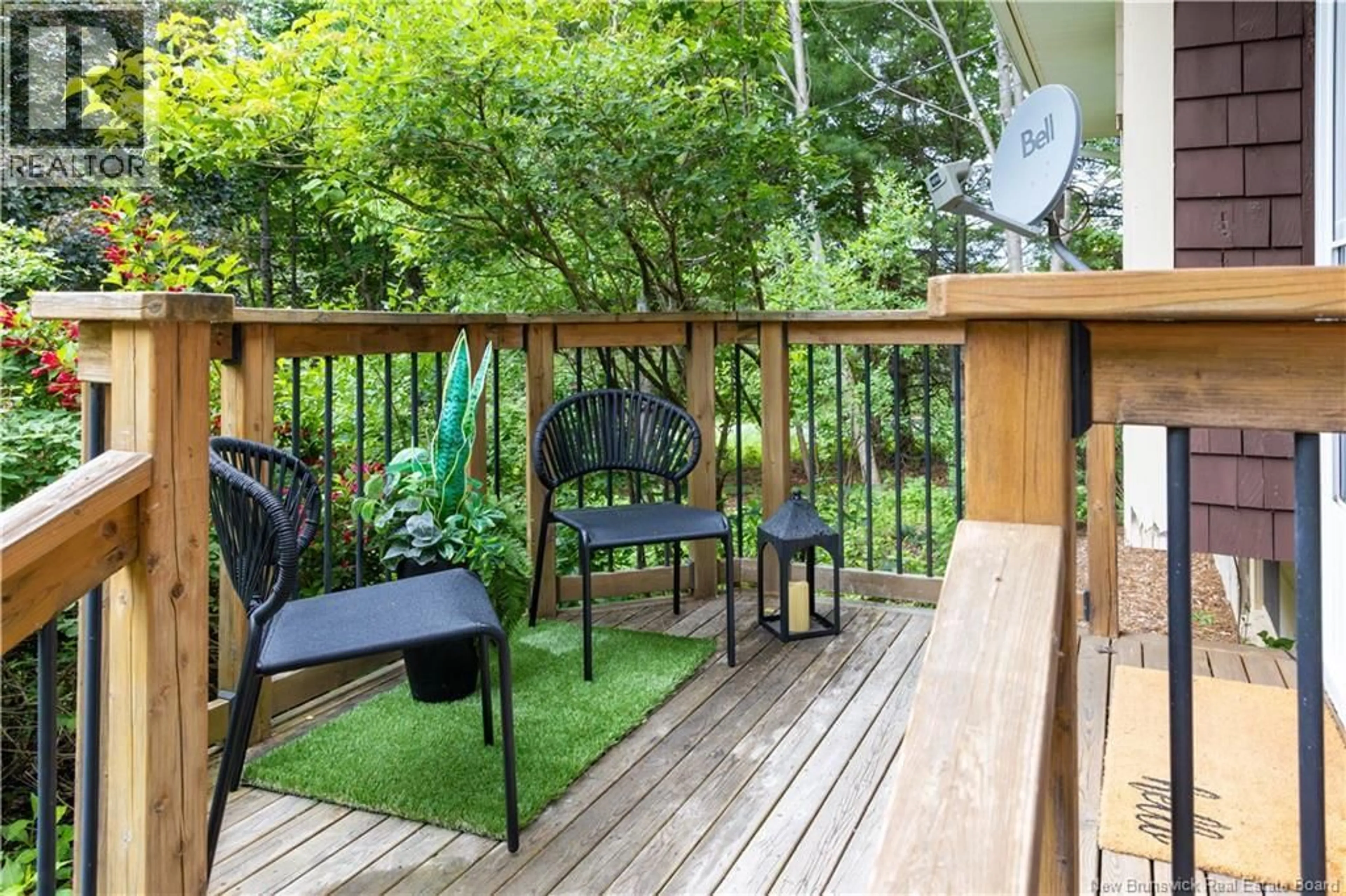 Patio, forest/trees view for 187 MACTAQUAC HEIGHTS, Keswick Ridge New Brunswick E6L1P3