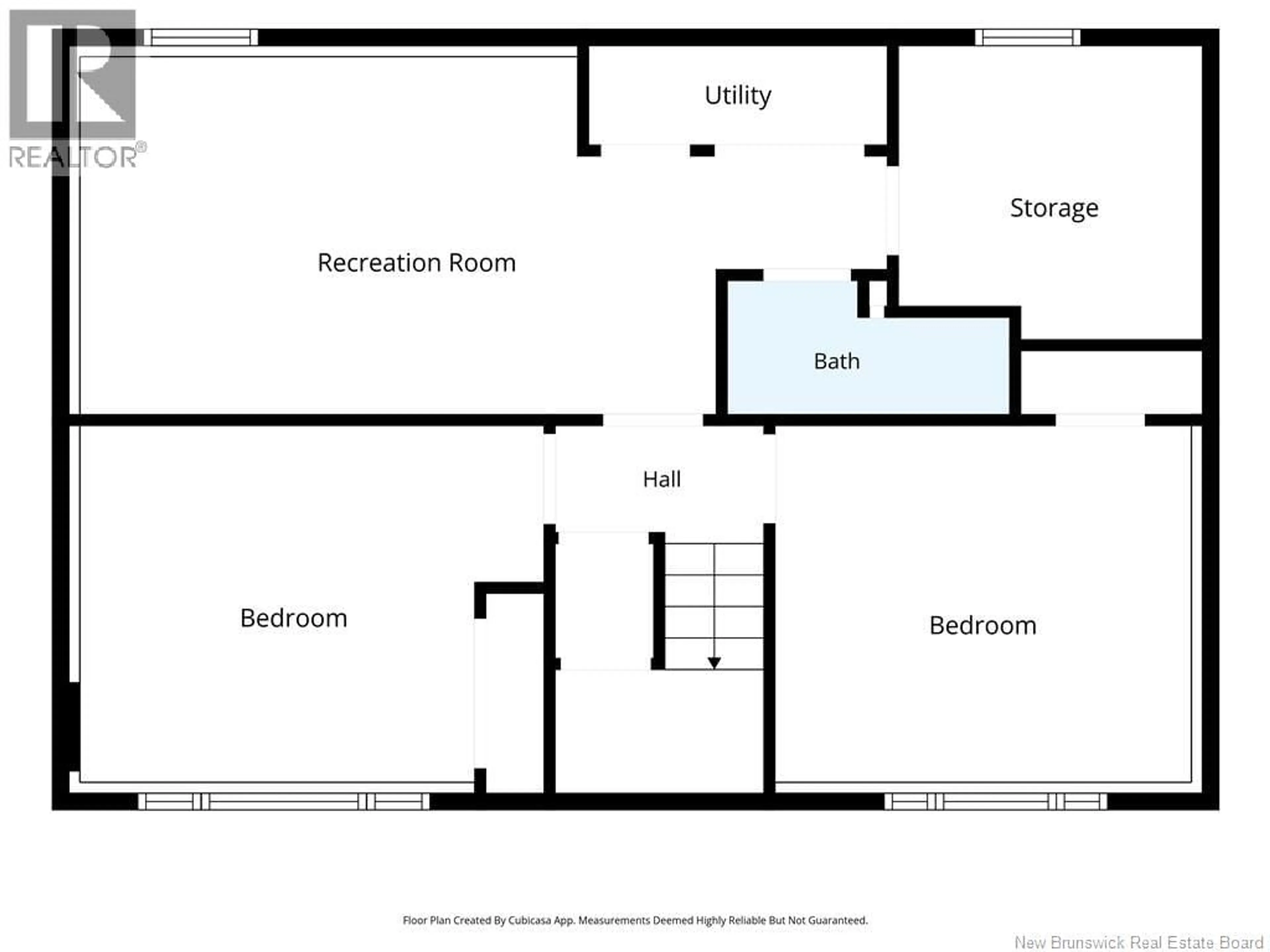Floor plan for 1230 OCEAN RIDGE, Bathurst New Brunswick E2A4R7