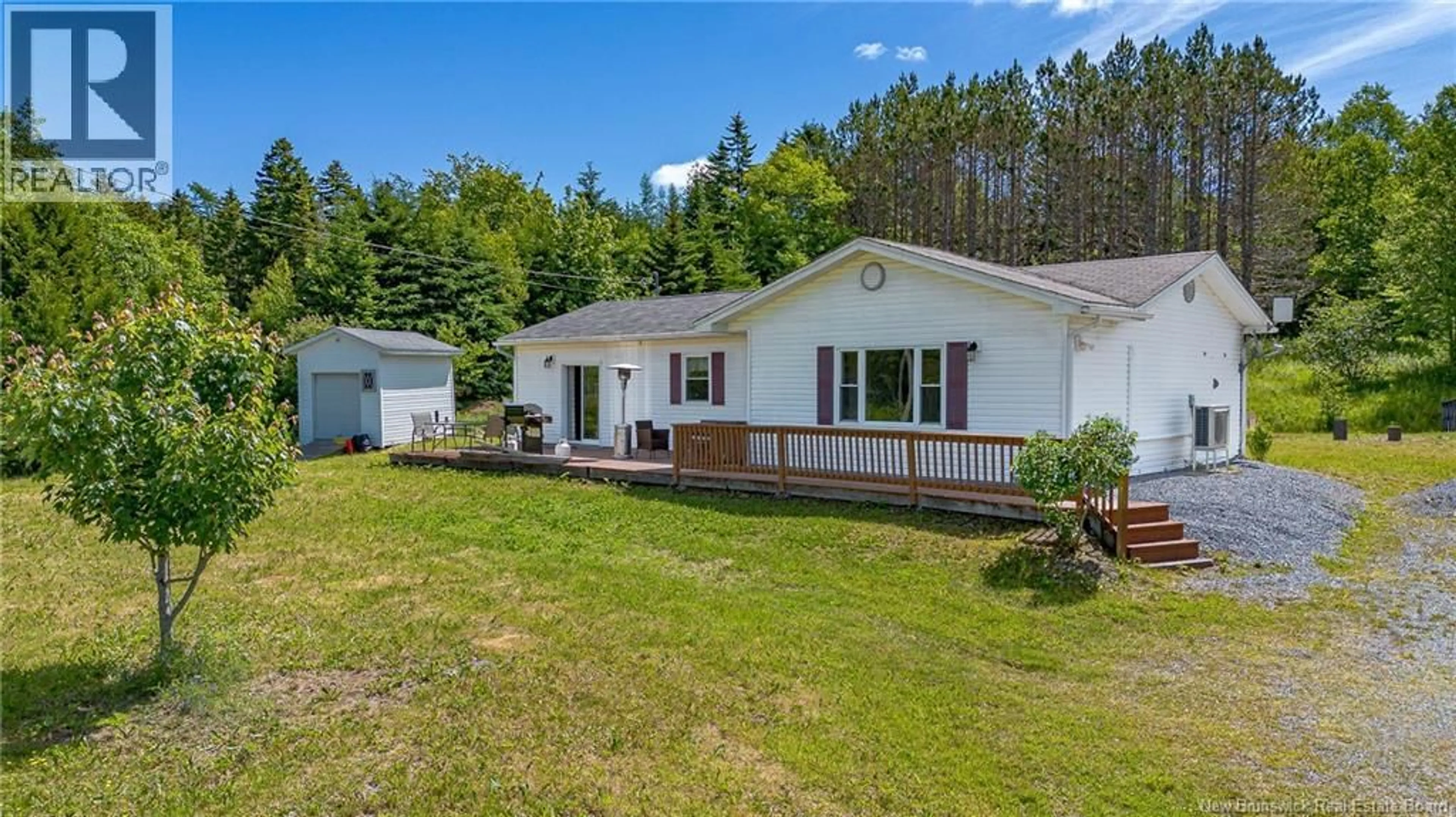 A pic from outside/outdoor area/front of a property/back of a property/a pic from drone, unknown for 33 SUMMERVILLE ROAD, Summerville New Brunswick E5S1G4
