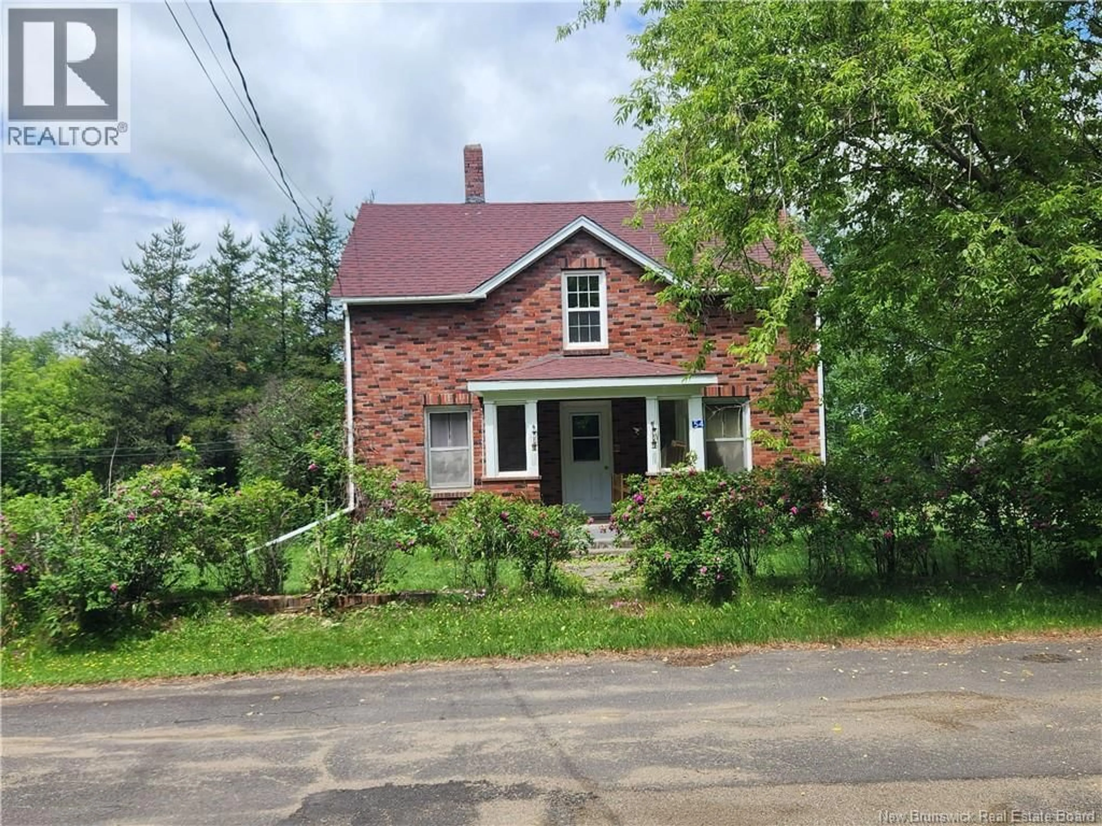 Home with brick exterior material, street for 54 SHAW STREET, Chipman New Brunswick E4A2H5