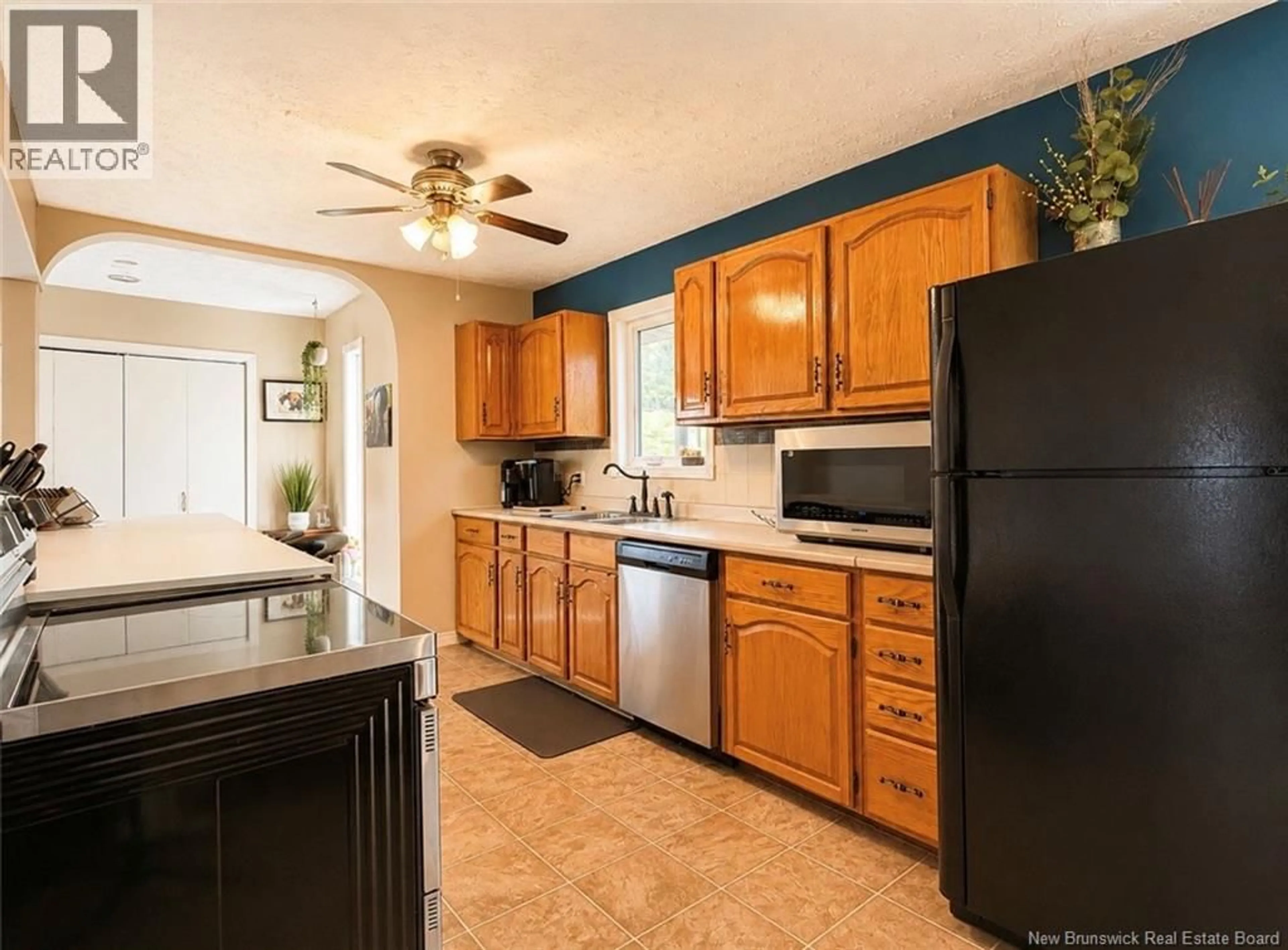 Standard kitchen, ceramic/tile floor for 241 MARIE, Beresford New Brunswick E8K1P5