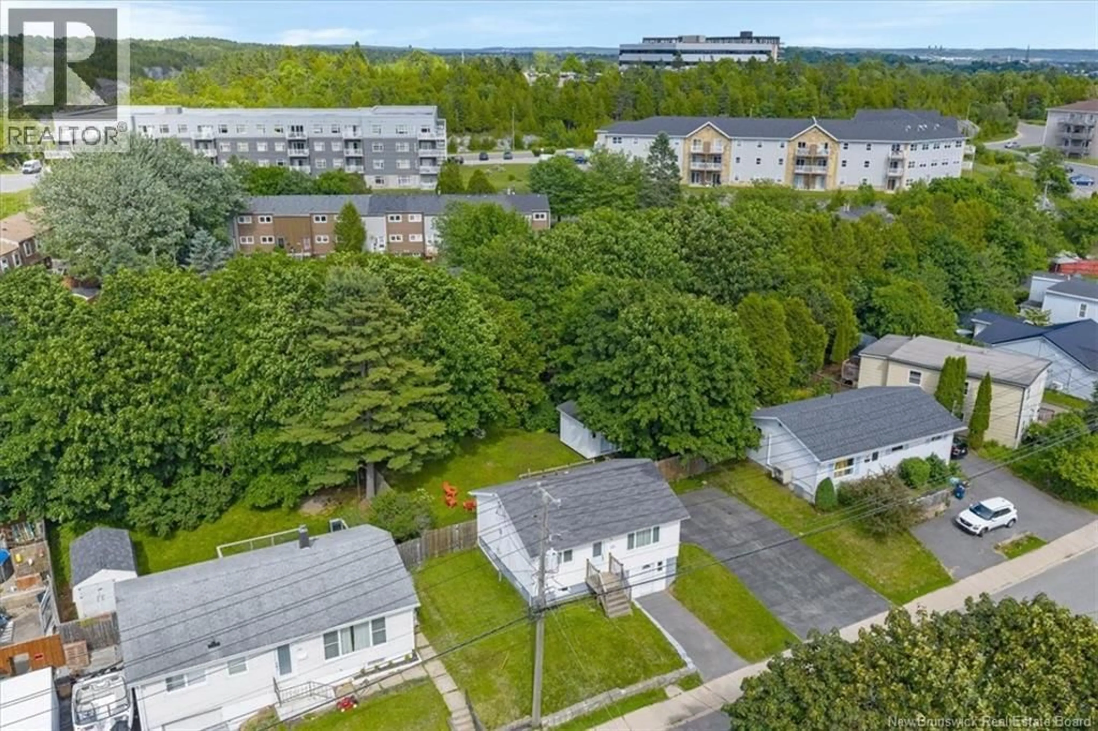 A pic from outside/outdoor area/front of a property/back of a property/a pic from drone, city buildings view from balcony for 332 MILLIDGE AVENUE, Saint John New Brunswick E2K2N1