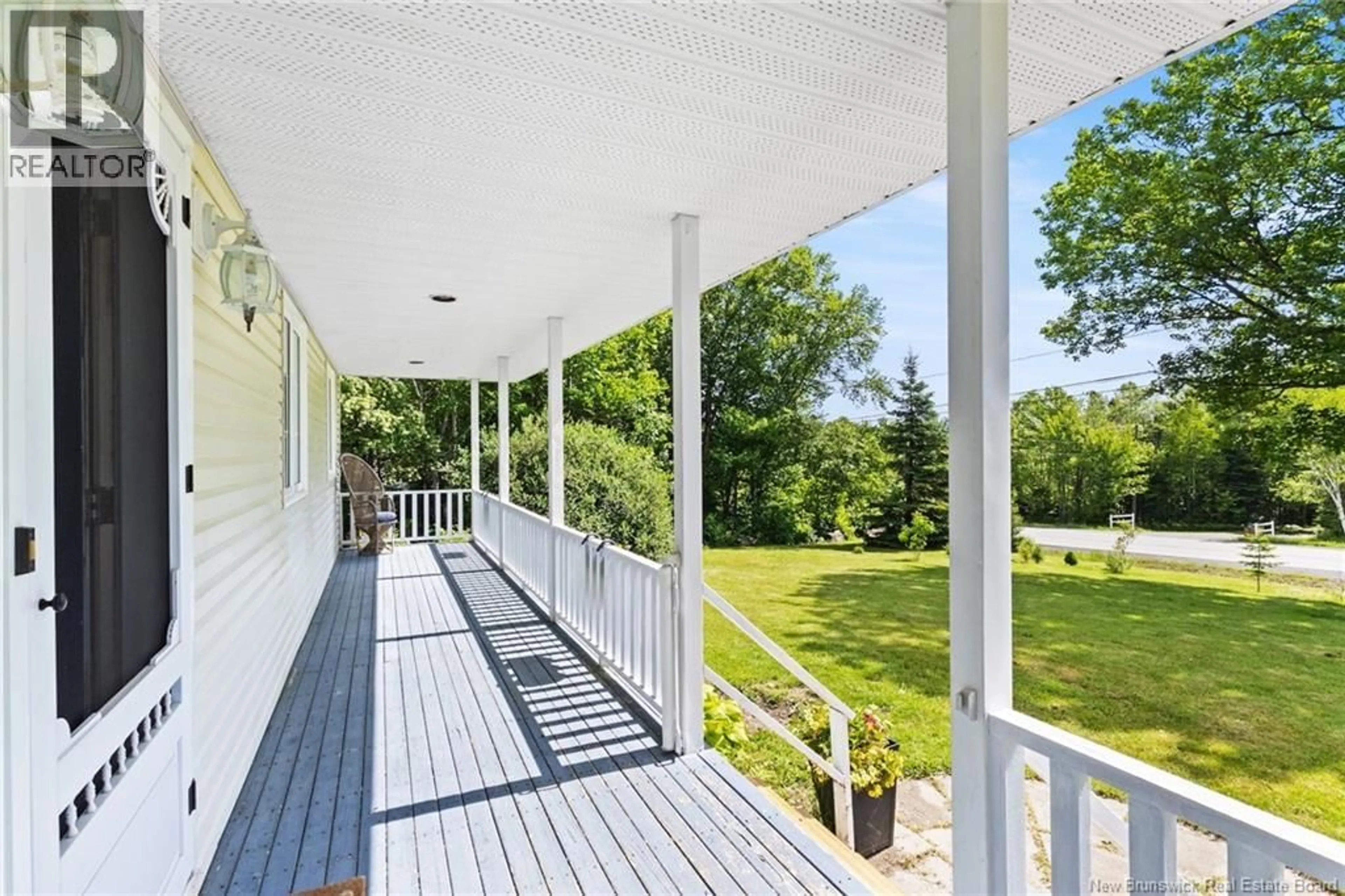 Patio, water/lake/river/ocean view for 683 ROUTE 148, Nashwaak Village New Brunswick E6C1M3