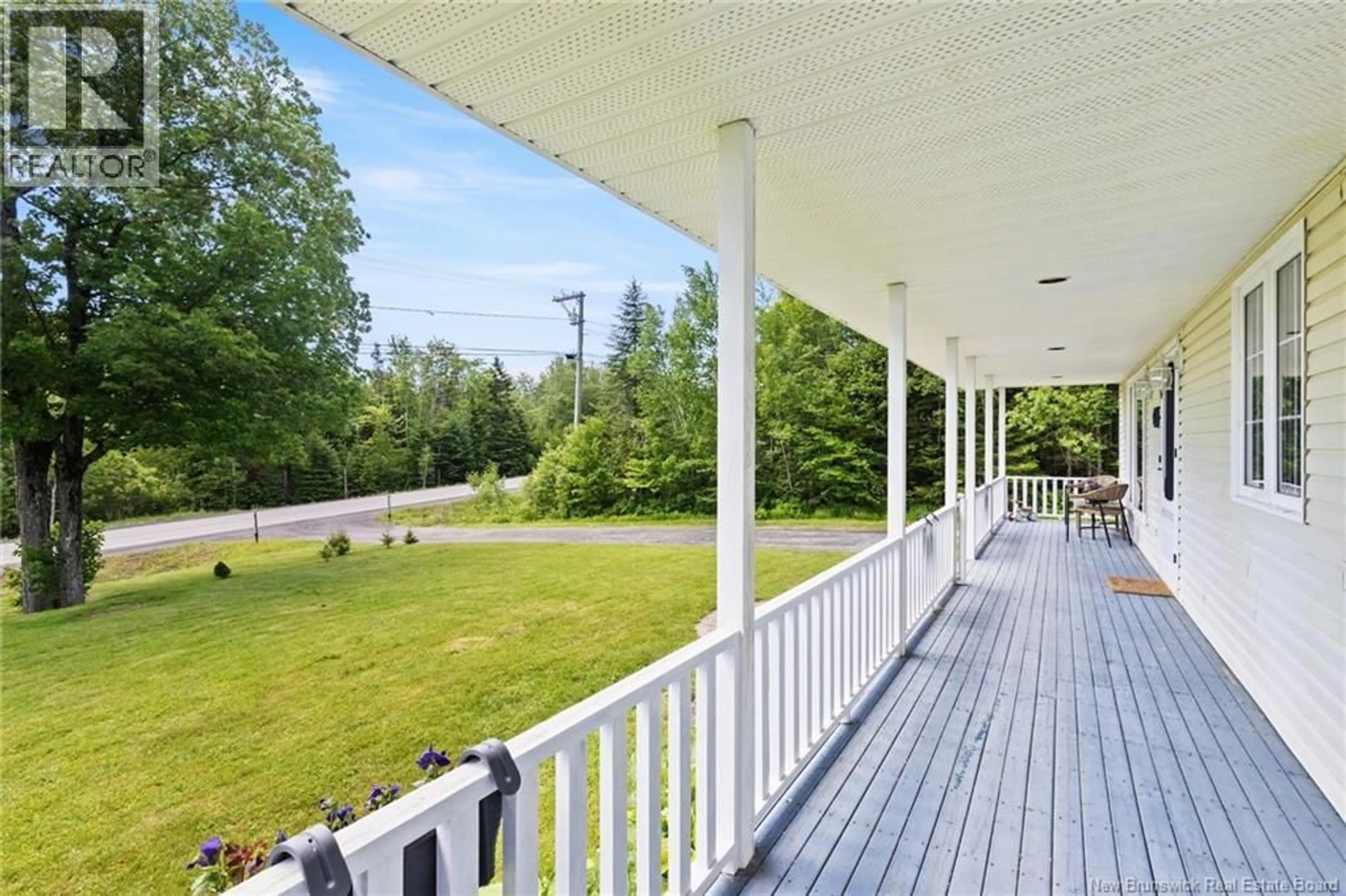 Patio, water/lake/river/ocean view for 683 ROUTE 148, Nashwaak Village New Brunswick E6C1M3