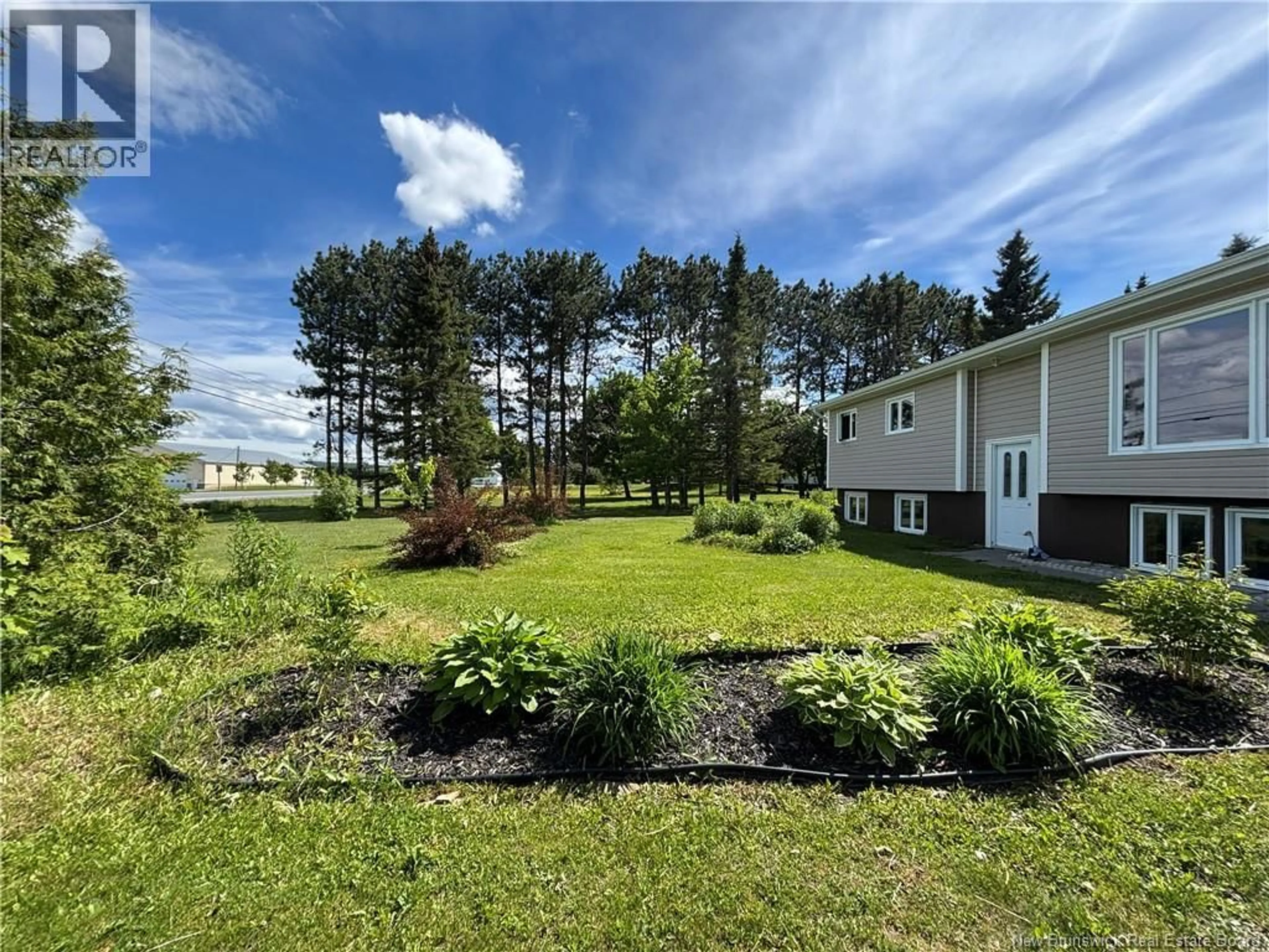 A pic from outside/outdoor area/front of a property/back of a property/a pic from drone, forest/trees view for 5918 ROUTE 17, Saint-Quentin New Brunswick E8A2J1