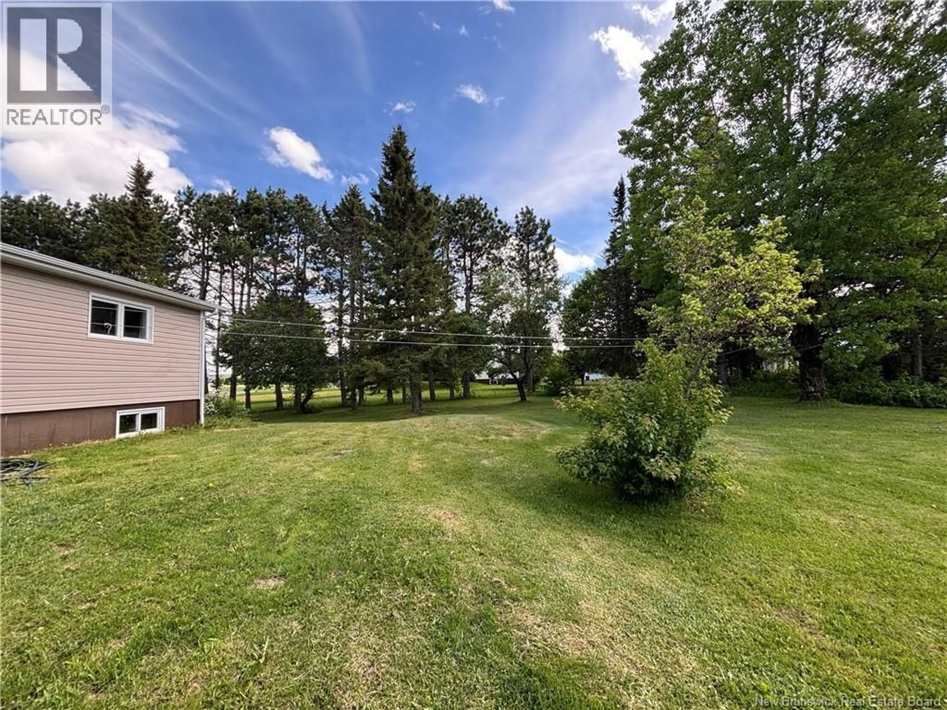A pic from outside/outdoor area/front of a property/back of a property/a pic from drone, forest/trees view for 5918 ROUTE 17, Saint-Quentin New Brunswick E8A2J1