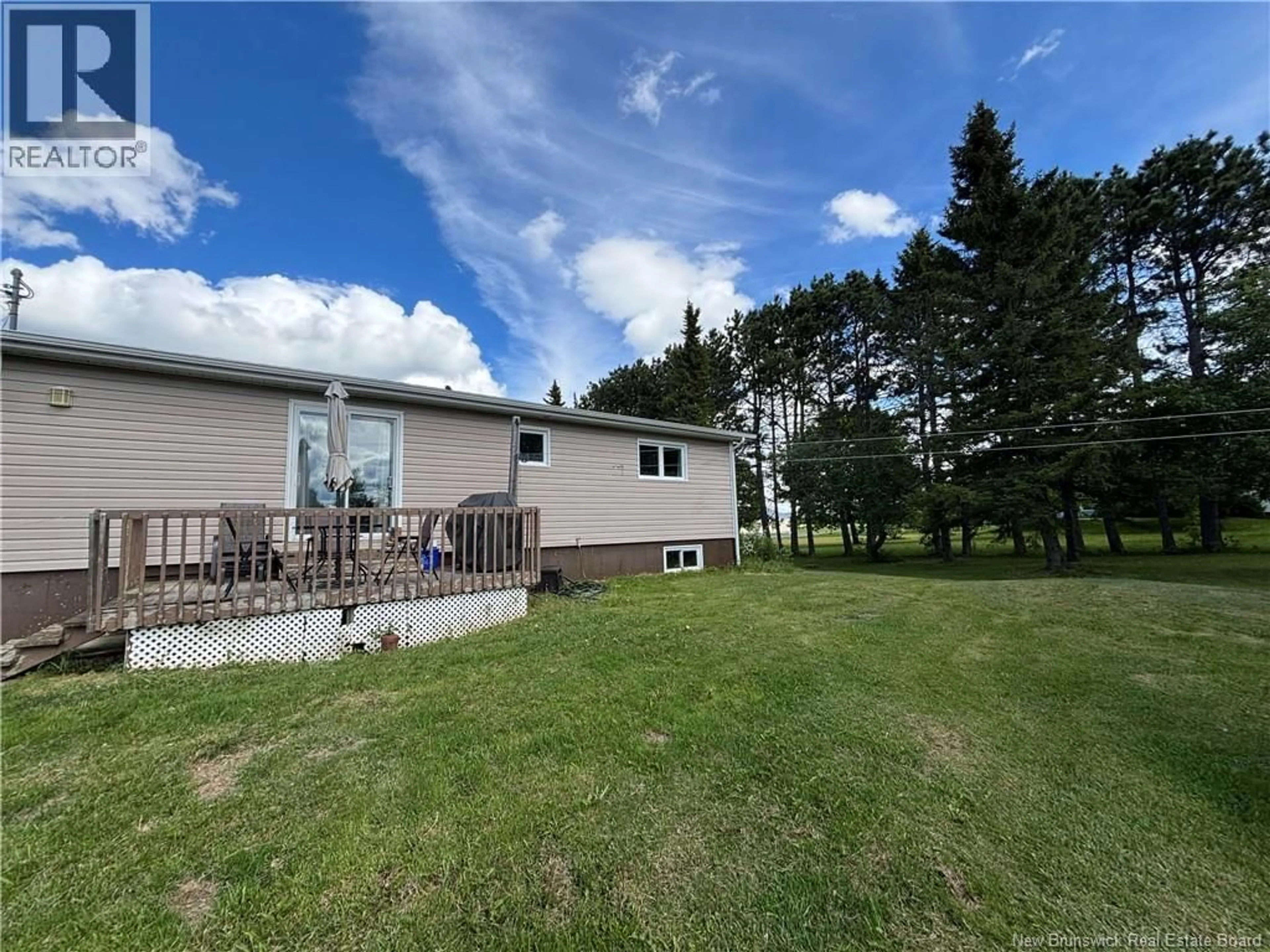 A pic from outside/outdoor area/front of a property/back of a property/a pic from drone, water/lake/river/ocean view for 5918 ROUTE 17, Saint-Quentin New Brunswick E8A2J1