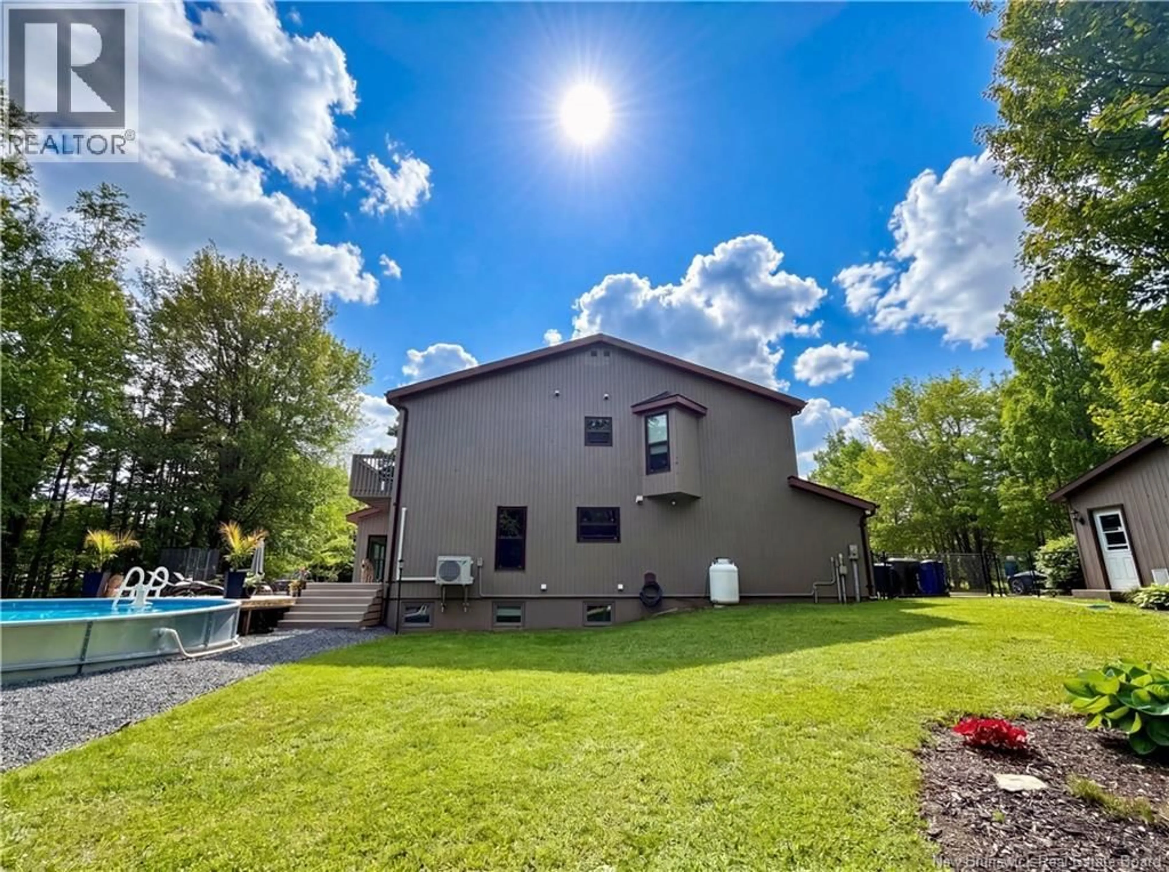 A pic from outside/outdoor area/front of a property/back of a property/a pic from drone, unknown for 200 ROBIN HOOD AVENUE, North Tetagouche New Brunswick E2A4Y7