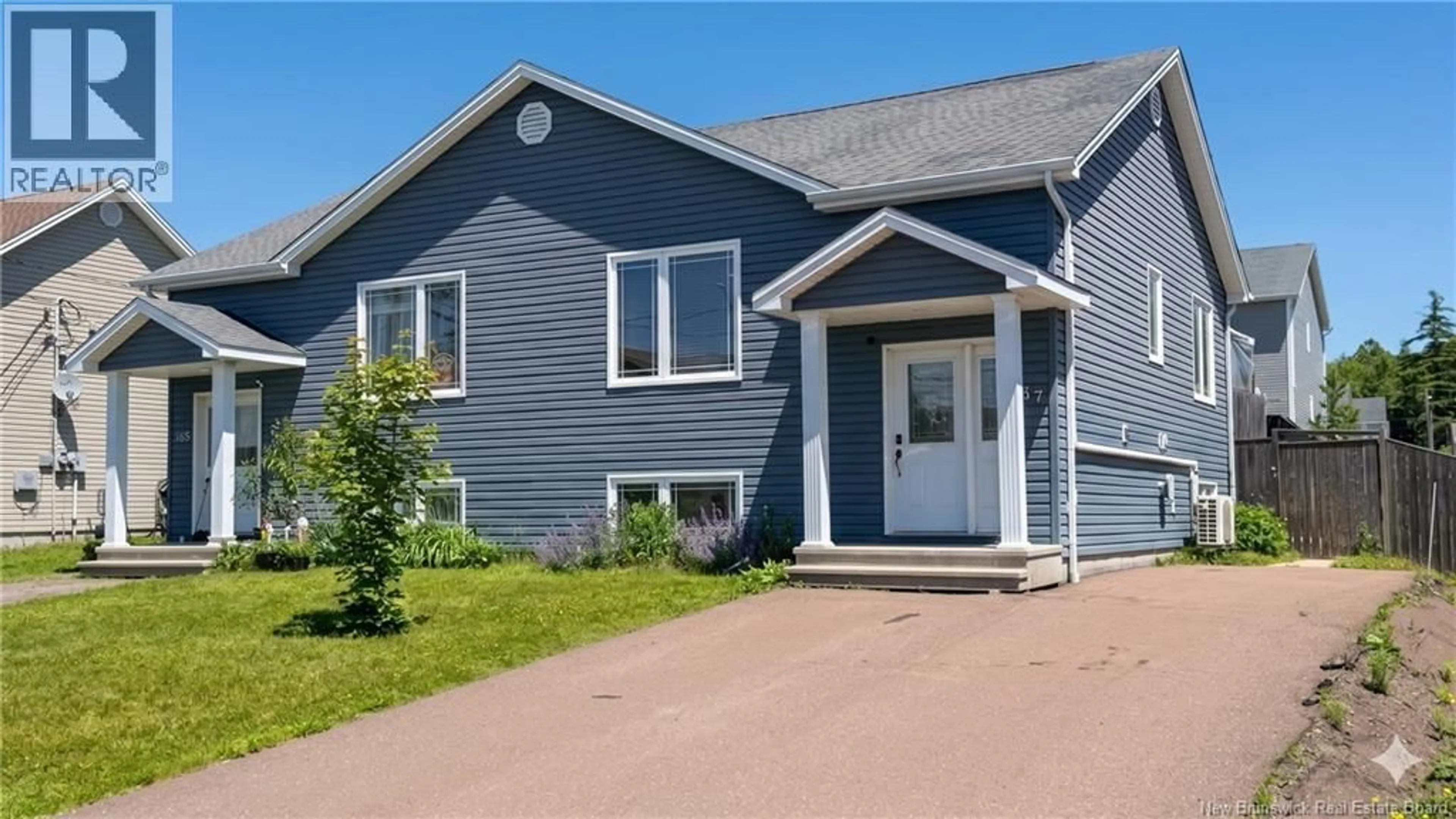 Home with vinyl exterior material, street for 167 PENROSE STREET, Moncton New Brunswick E1E4W7