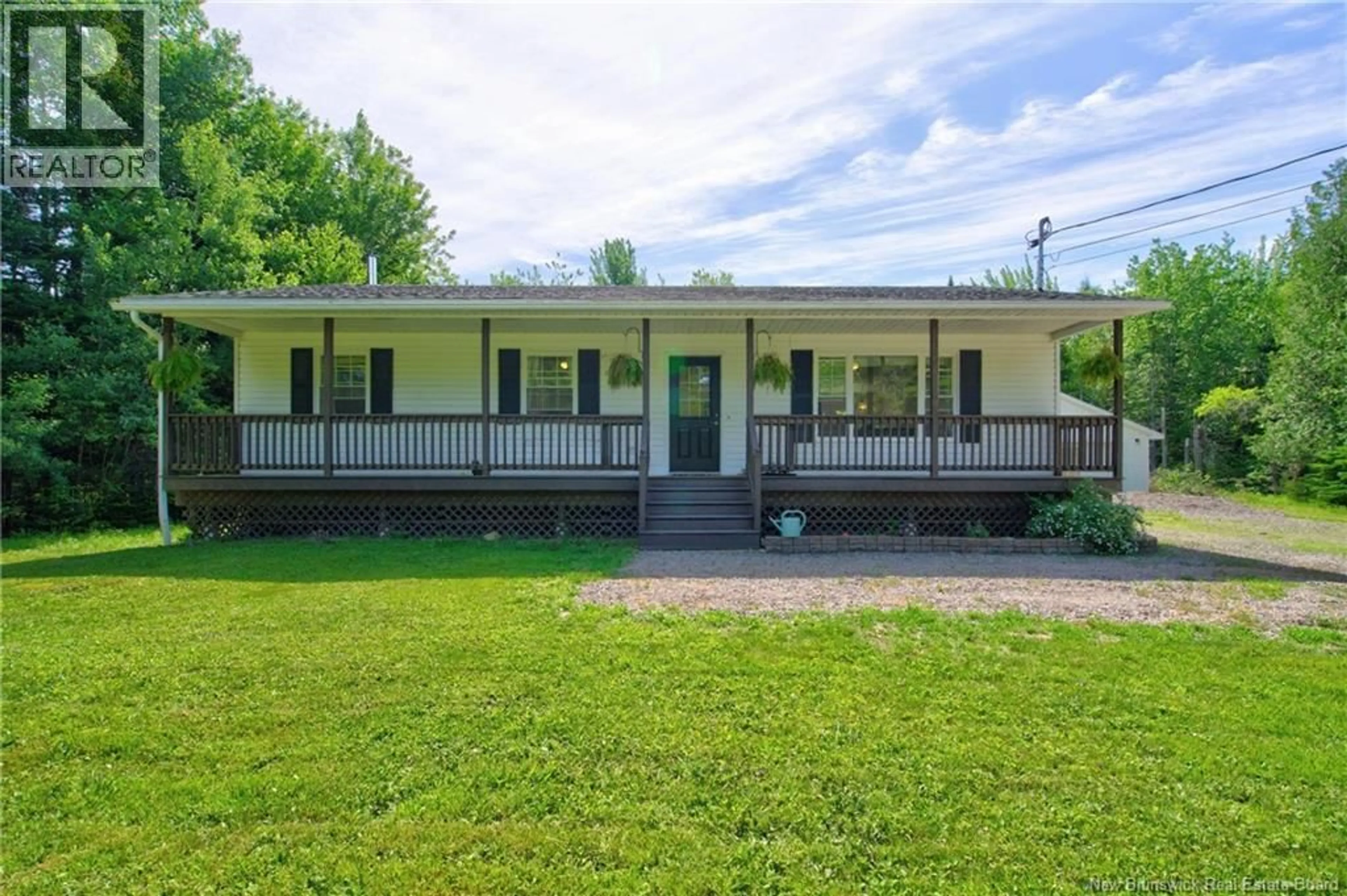A pic from outside/outdoor area/front of a property/back of a property/a pic from drone, unknown for 23 MAPLEWOOD DRIVE, Rusagonis New Brunswick E3B7Y9