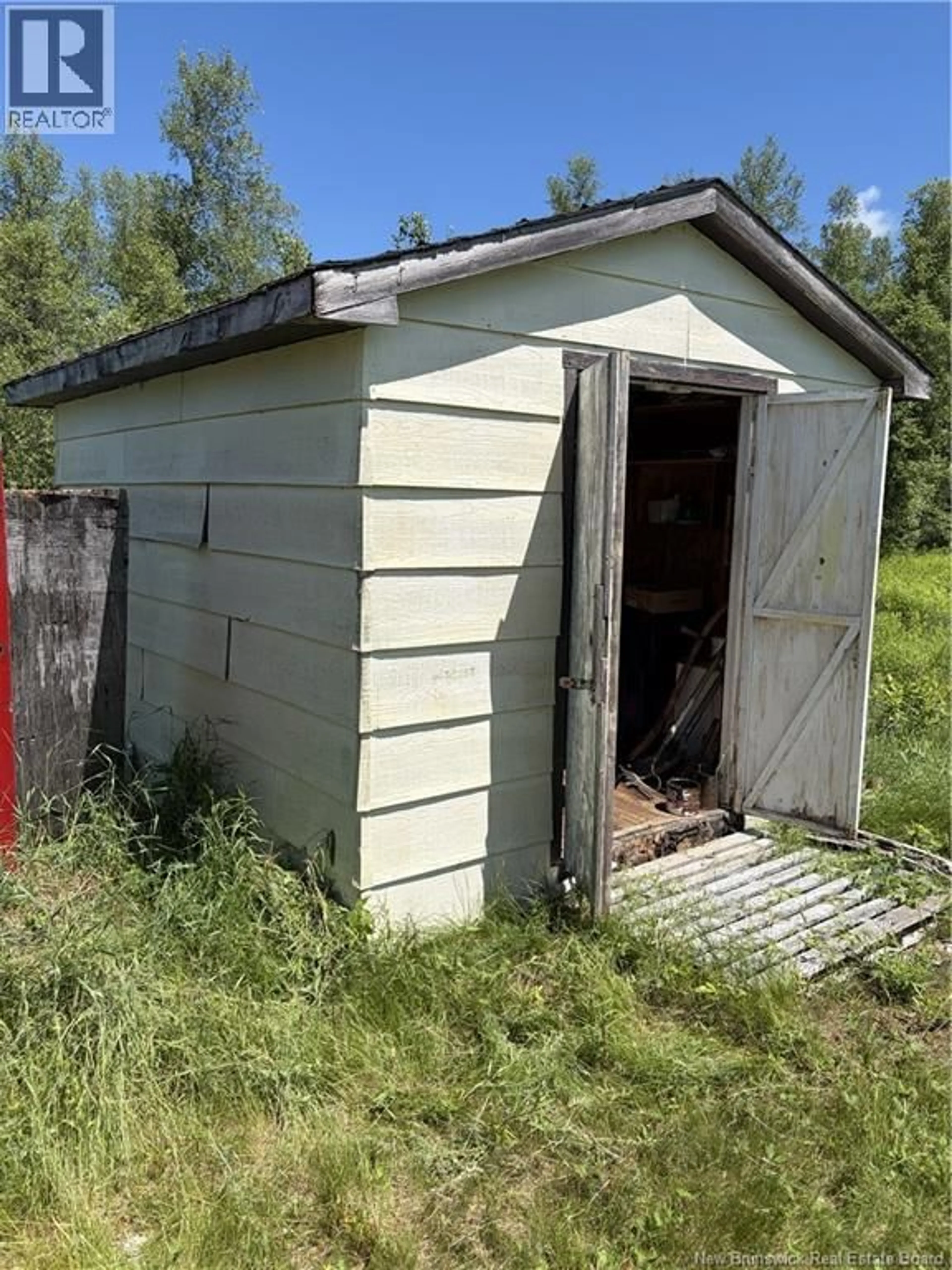 Shed for 27 SAINT-AUGUSTINE ROAD, Adamsville New Brunswick E4T2E2