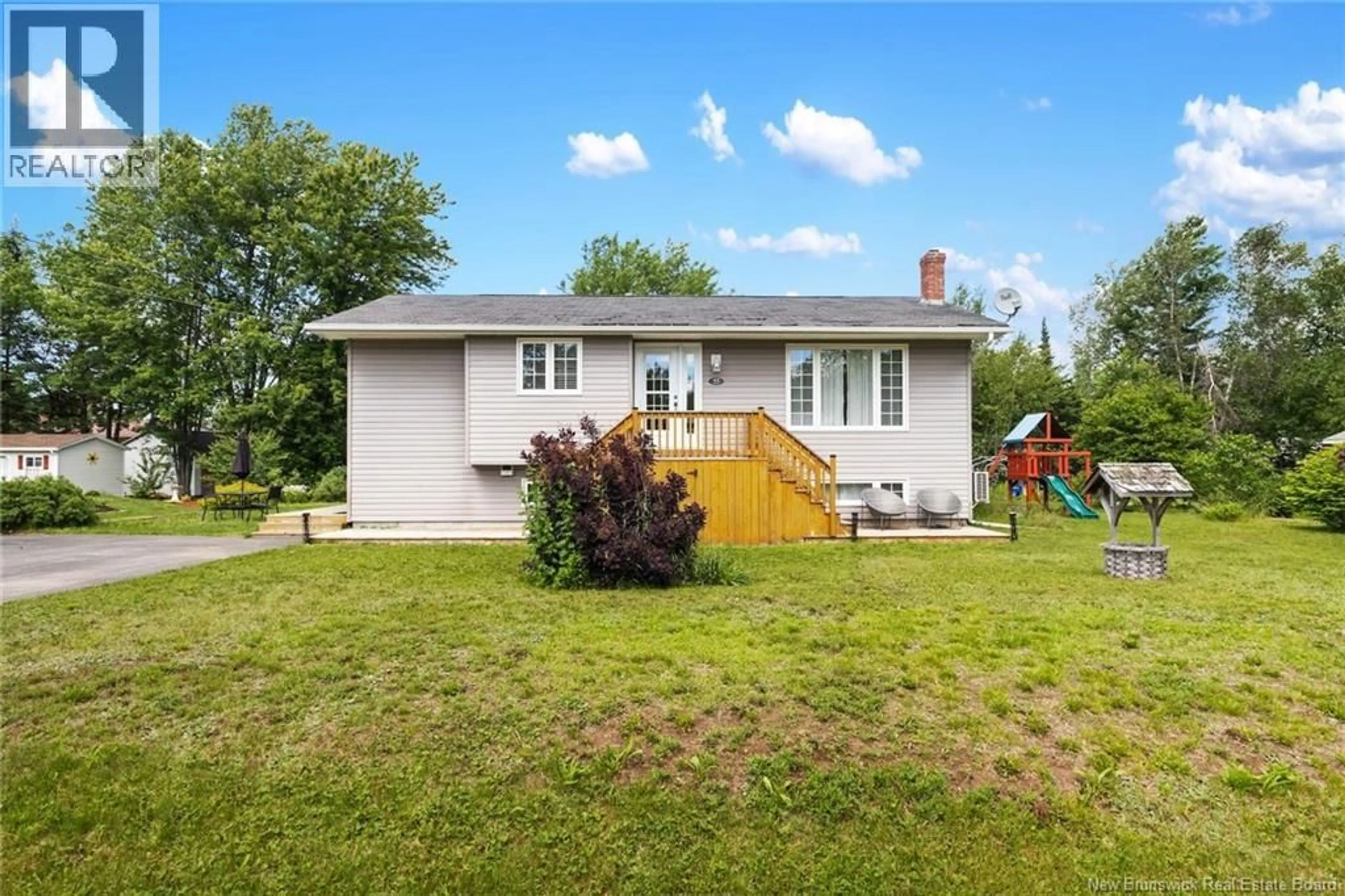 A pic from outside/outdoor area/front of a property/back of a property/a pic from drone, building for 55 REICKER AVENUE, Beaver Dam New Brunswick E3B8B1