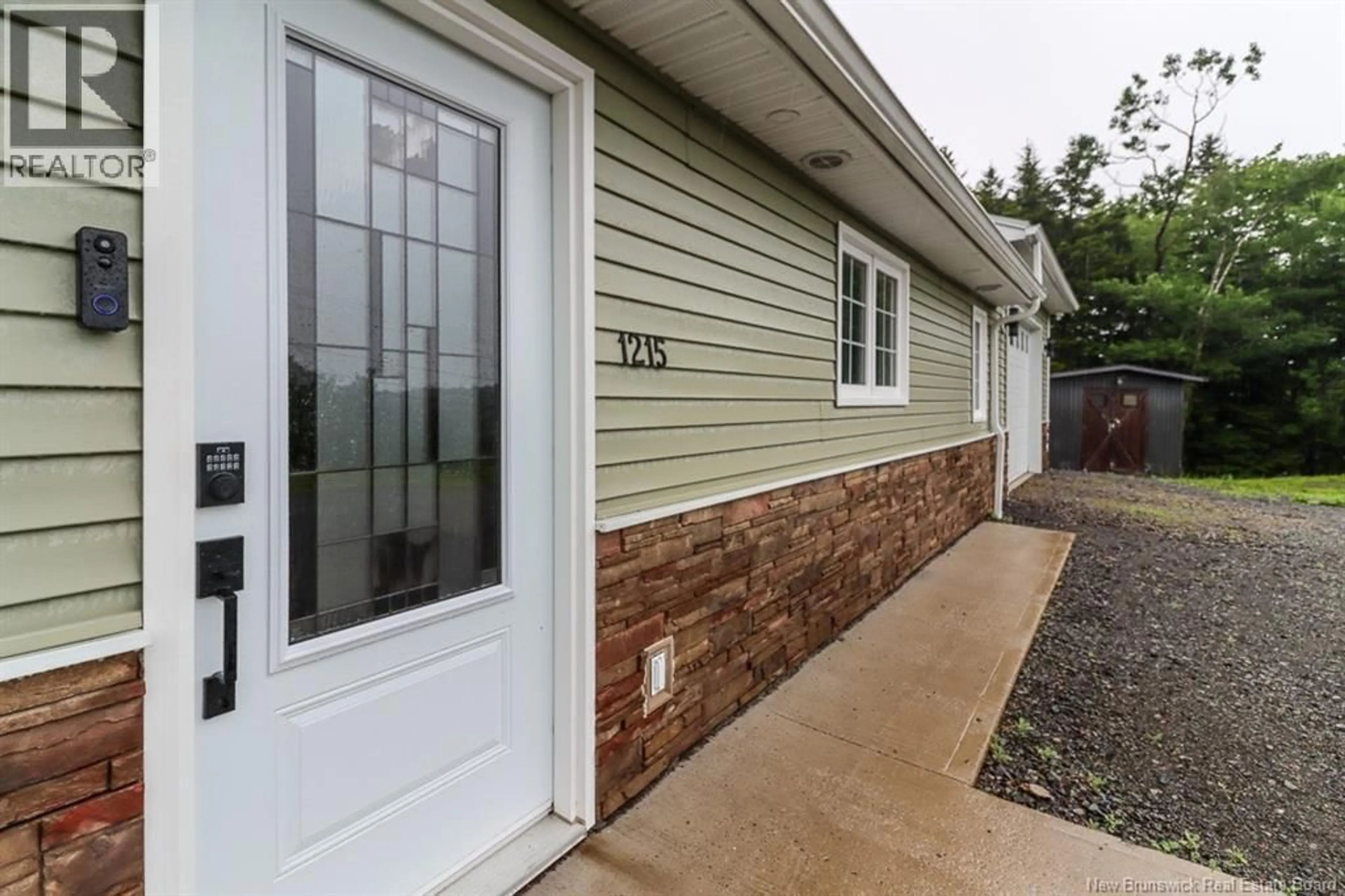 Home with vinyl exterior material, street for 1215 ROUTE 111, Fairfield New Brunswick E5R1A7