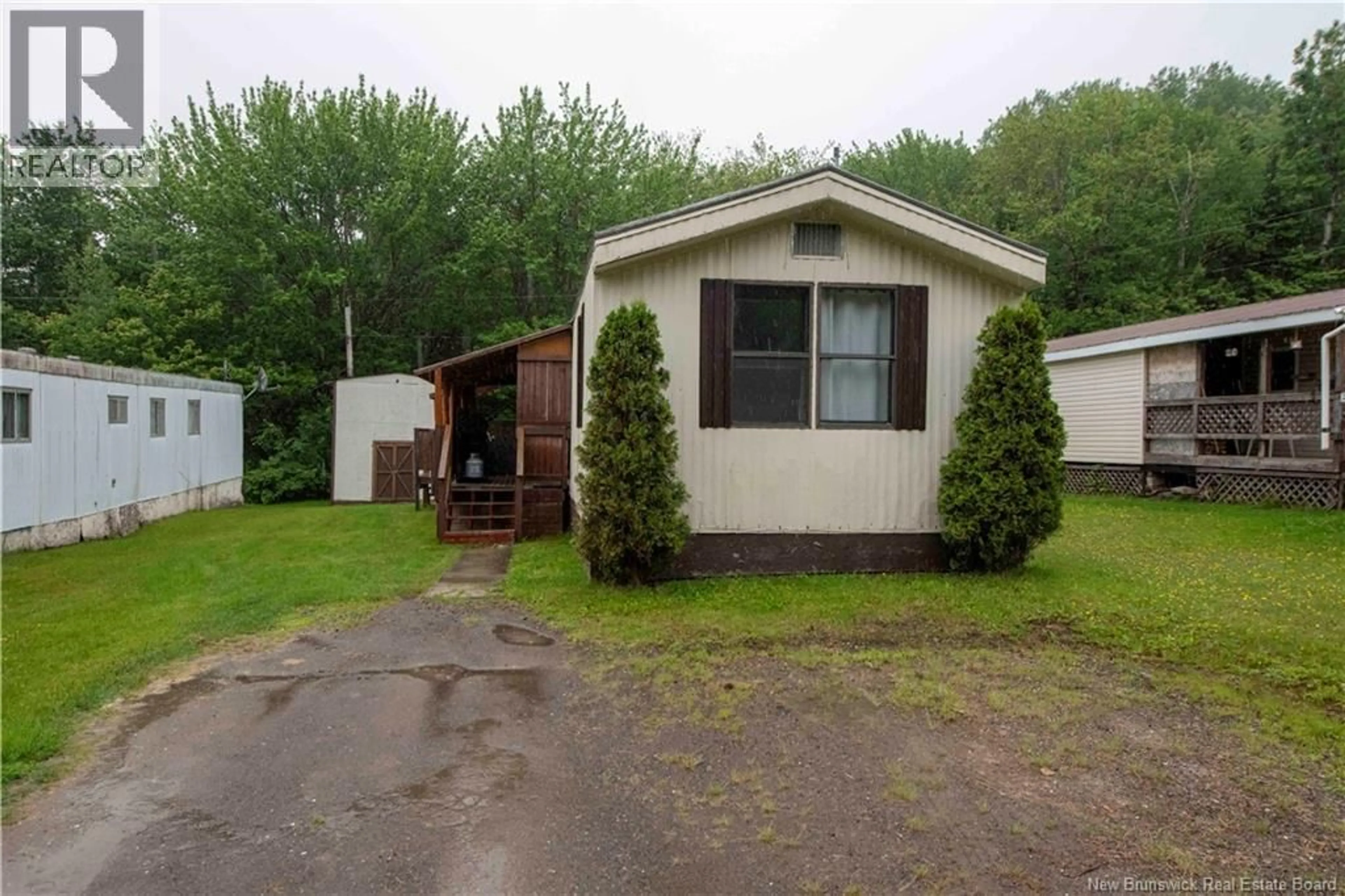 Home with vinyl exterior material, street for 19 BIRCH GROVE ROAD, Lower Coverdale New Brunswick E1J1M2
