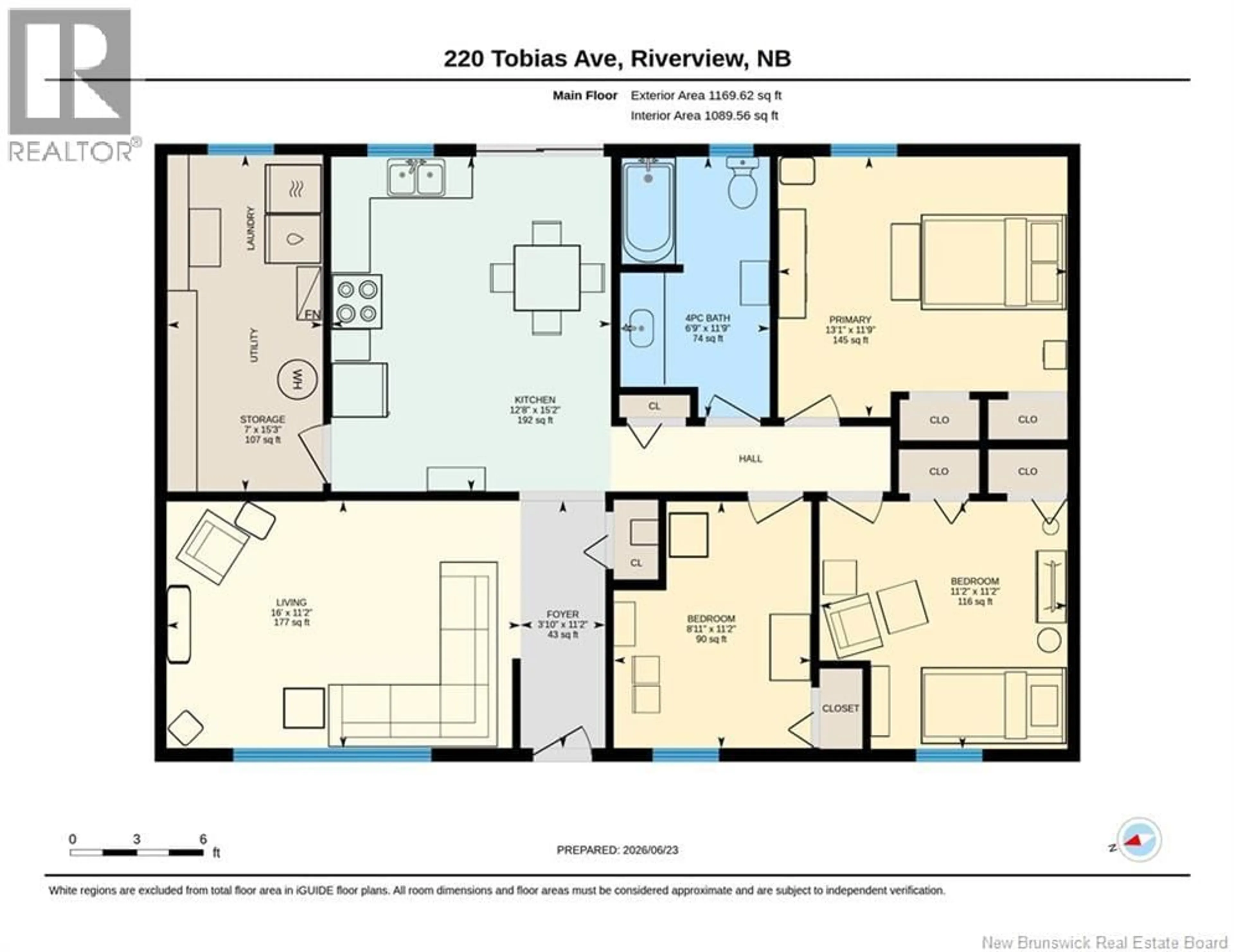 Floor plan for 220 TOBIAS AVENUE, Riverview New Brunswick E1B4P5