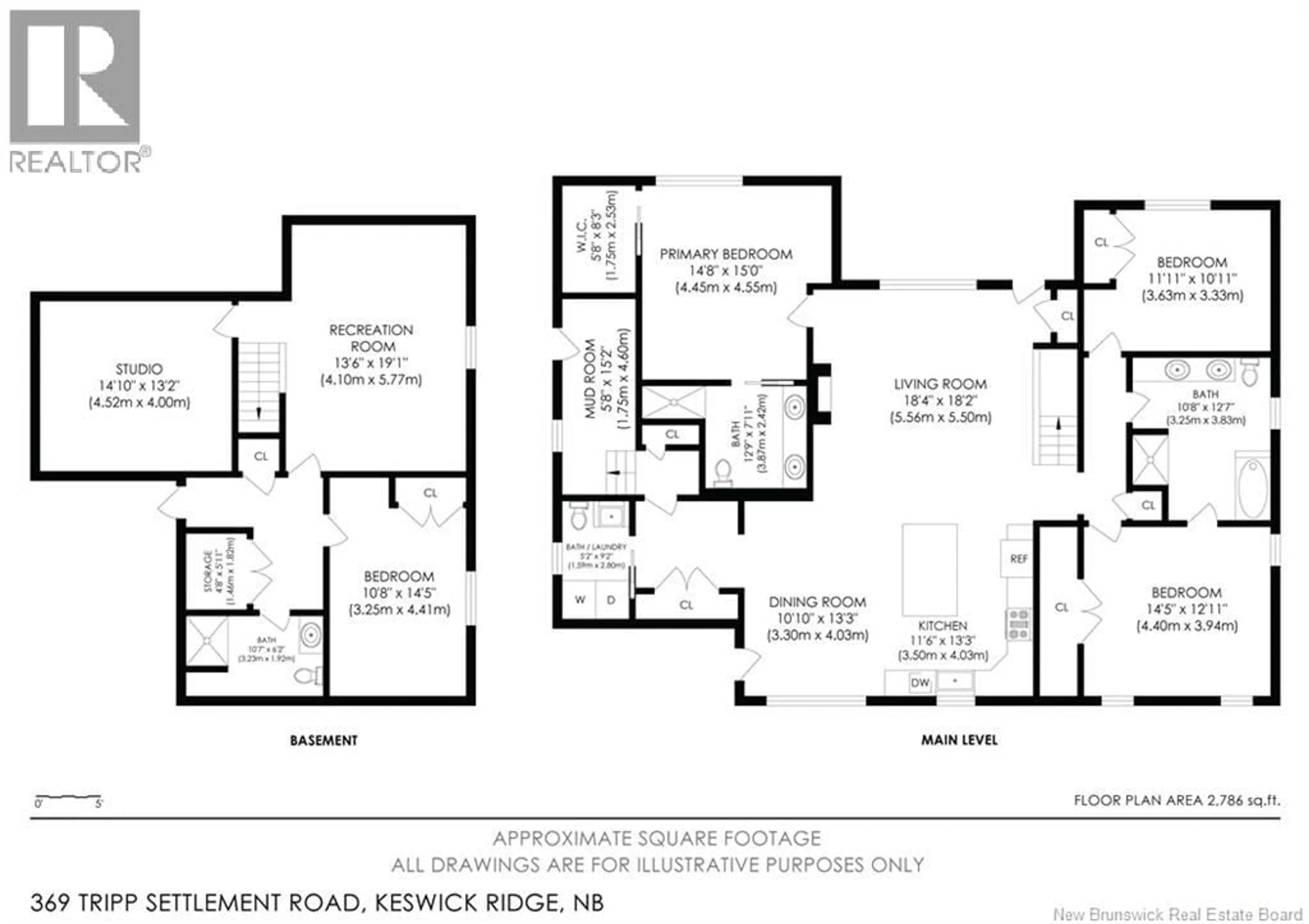 Floor plan for 369 TRIPP SETTLEMENT RD, Keswick Ridge New Brunswick E6L1W6