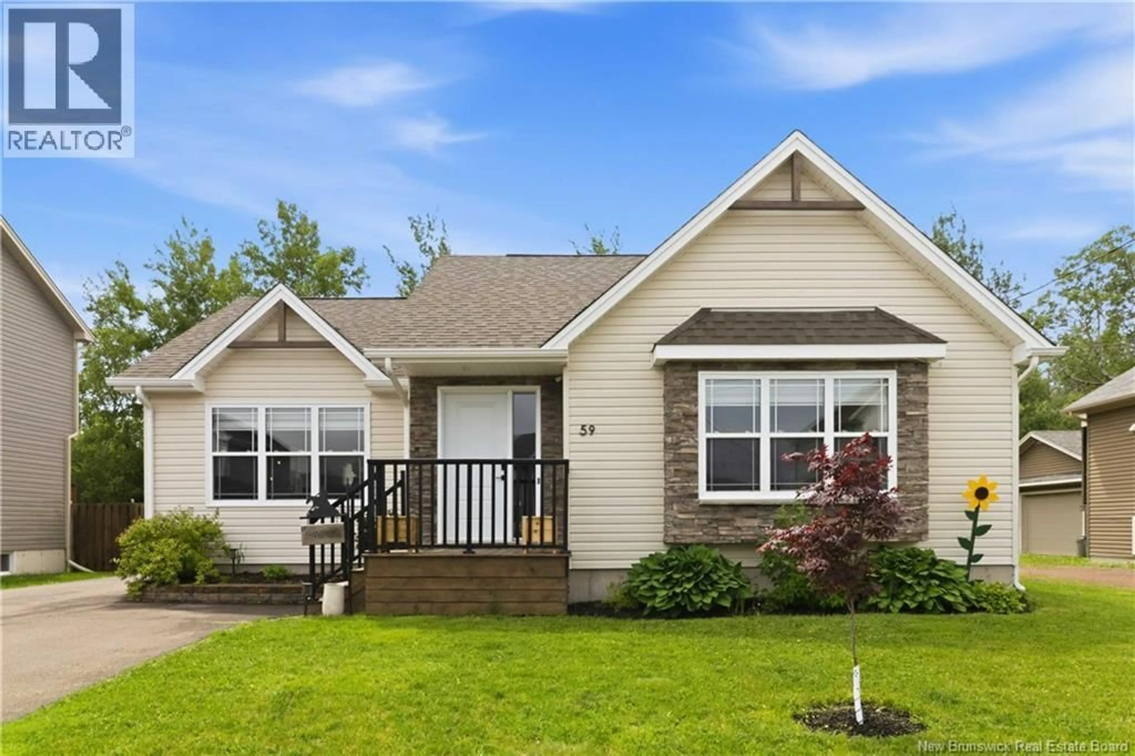 Home with vinyl exterior material, street for 59 SEBASTIEN STREET, Shediac New Brunswick E4P0K7