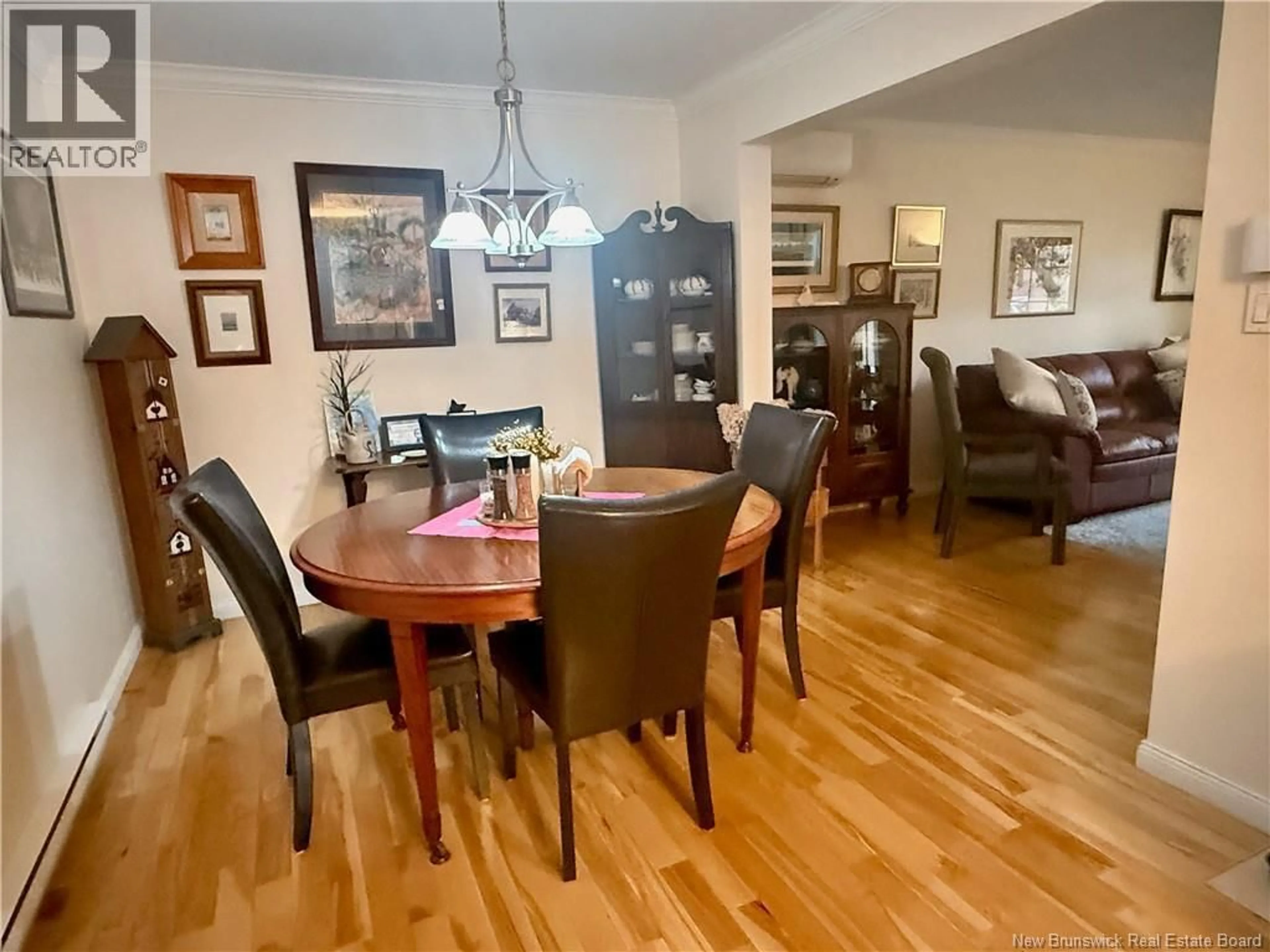 Dining room, wood/laminate floor for 8 - 362 CARLETON STREET, Fredericton New Brunswick E3B0C8