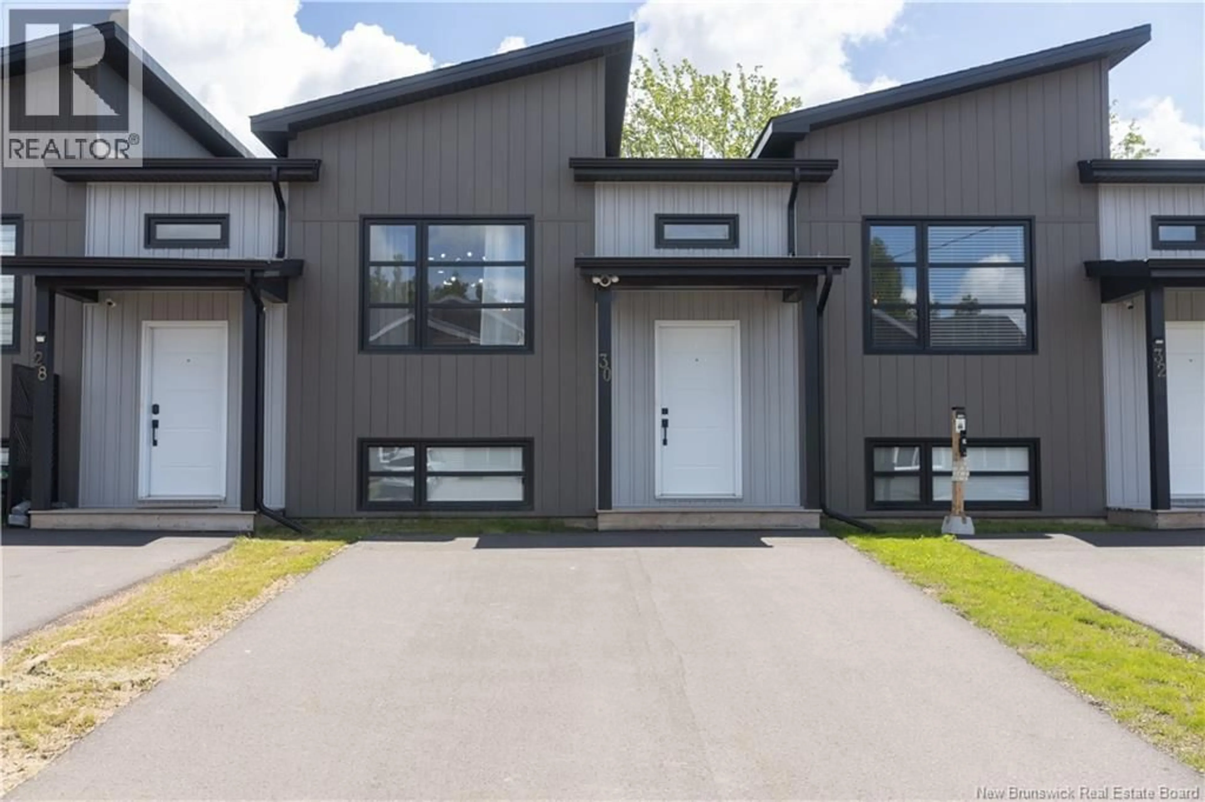 Home with vinyl exterior material, street for 30 BEAU DOMAINE COURT, Dieppe New Brunswick E1A9H5