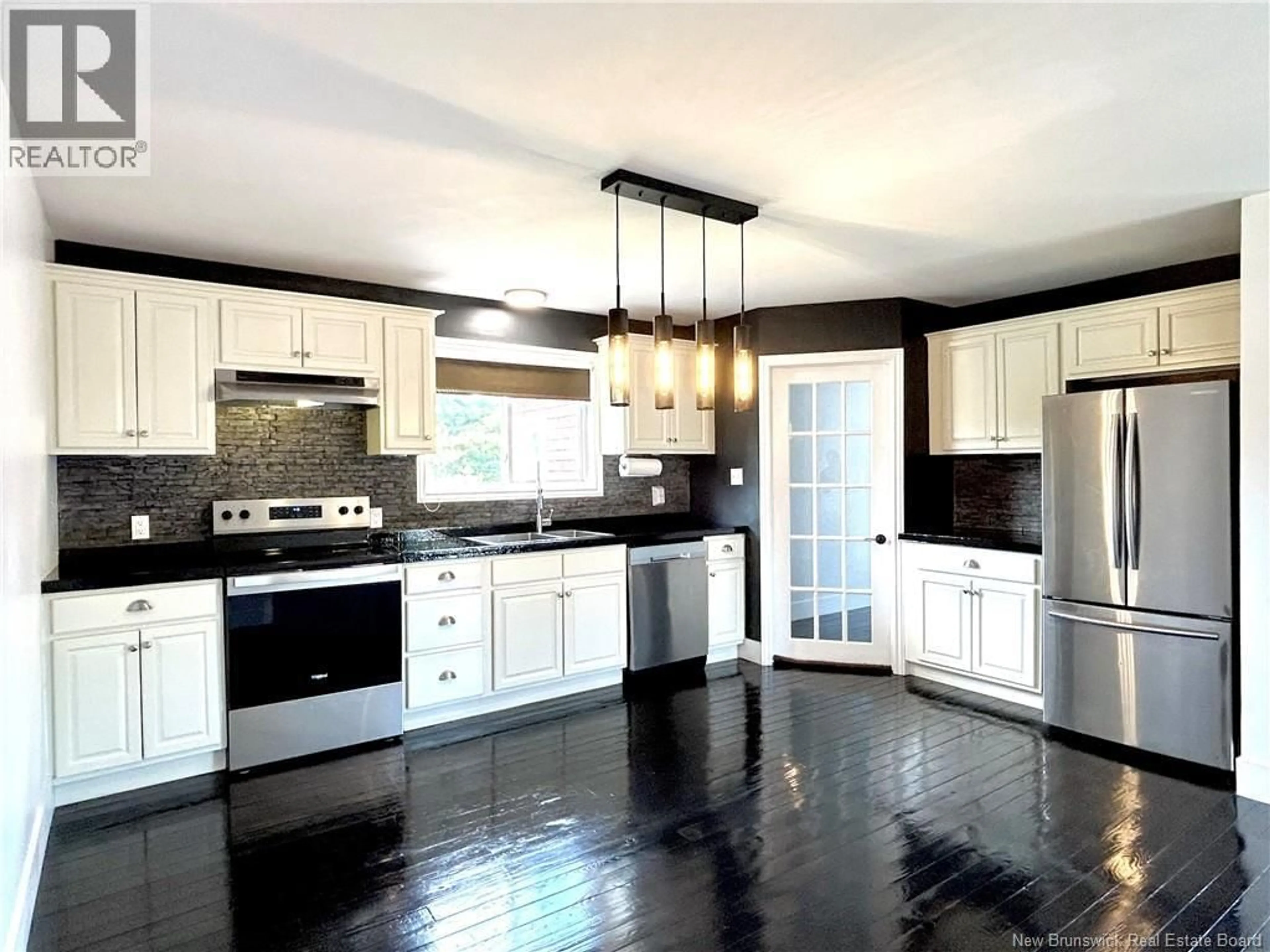 Open concept kitchen, ceramic/tile floor for 302 HARDWICKE ROAD, Hardwicke New Brunswick E4T0B1