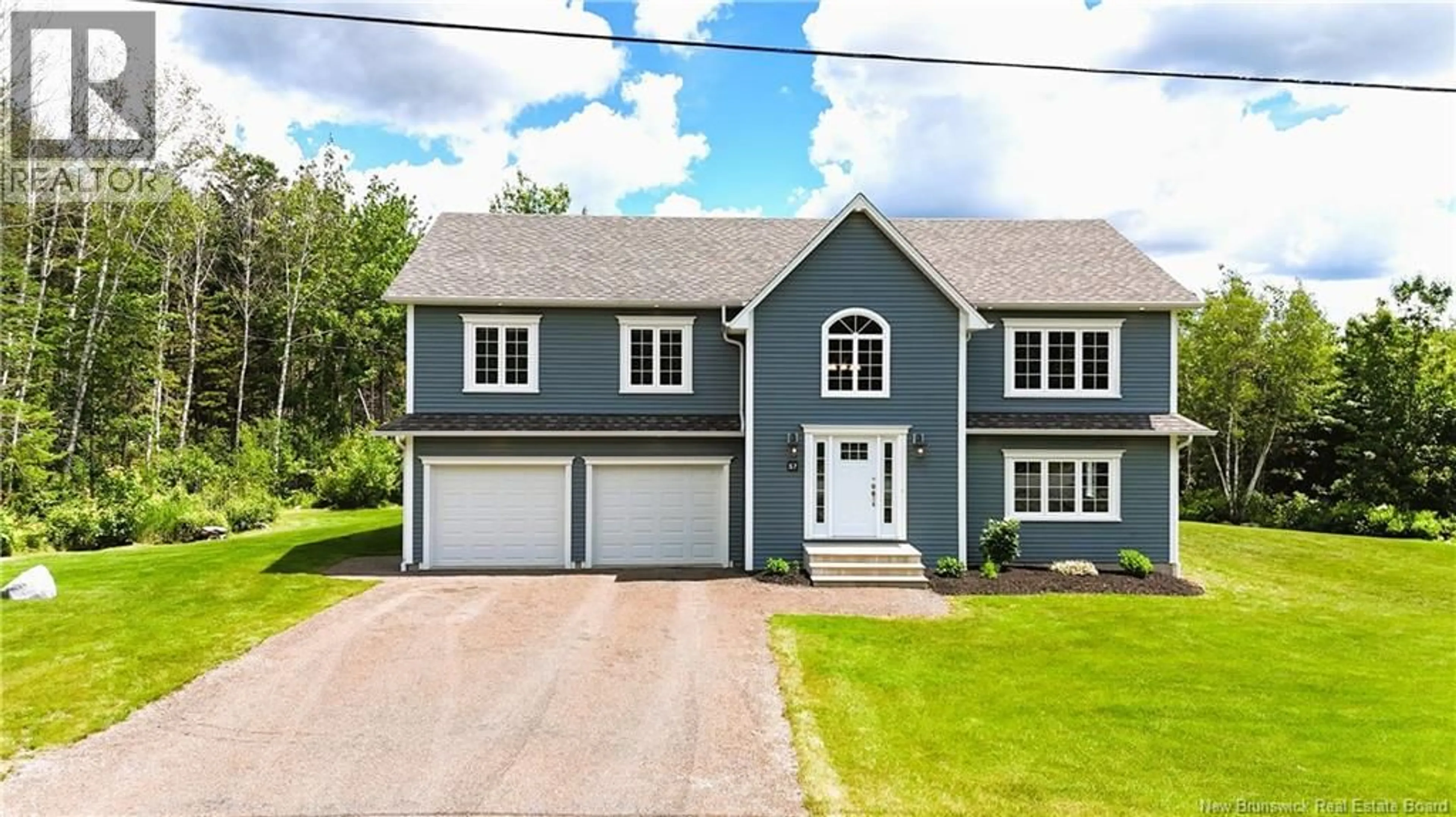 Home with vinyl exterior material, street for 57 DECLARATION DRIVE, Killarney Road New Brunswick E3G0B4