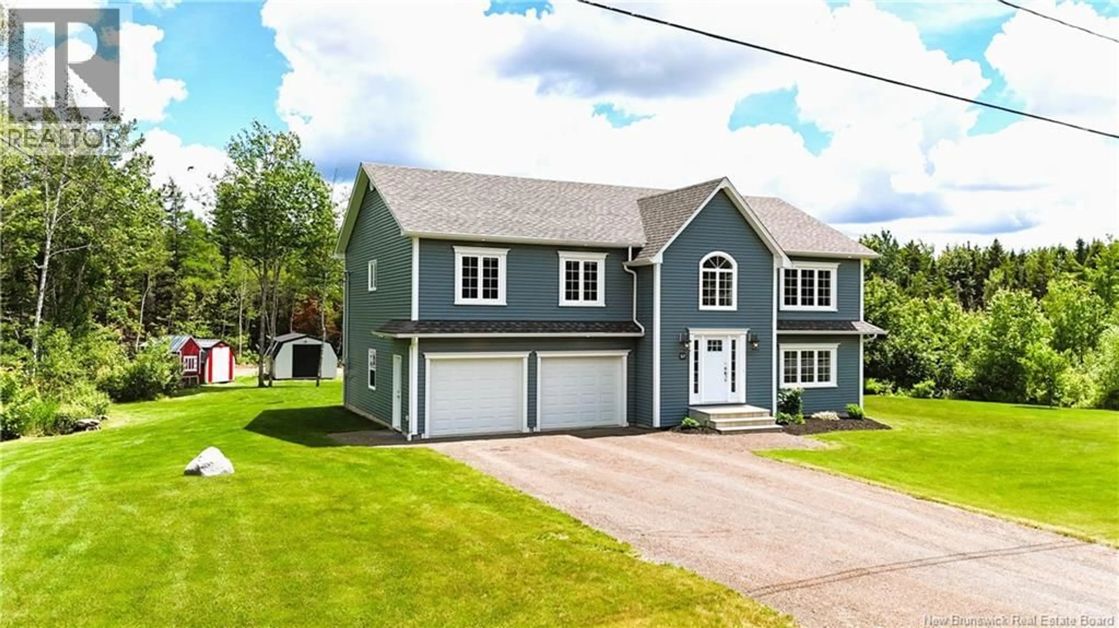 Home with vinyl exterior material, street for 57 DECLARATION DRIVE, Killarney Road New Brunswick E3G0B4