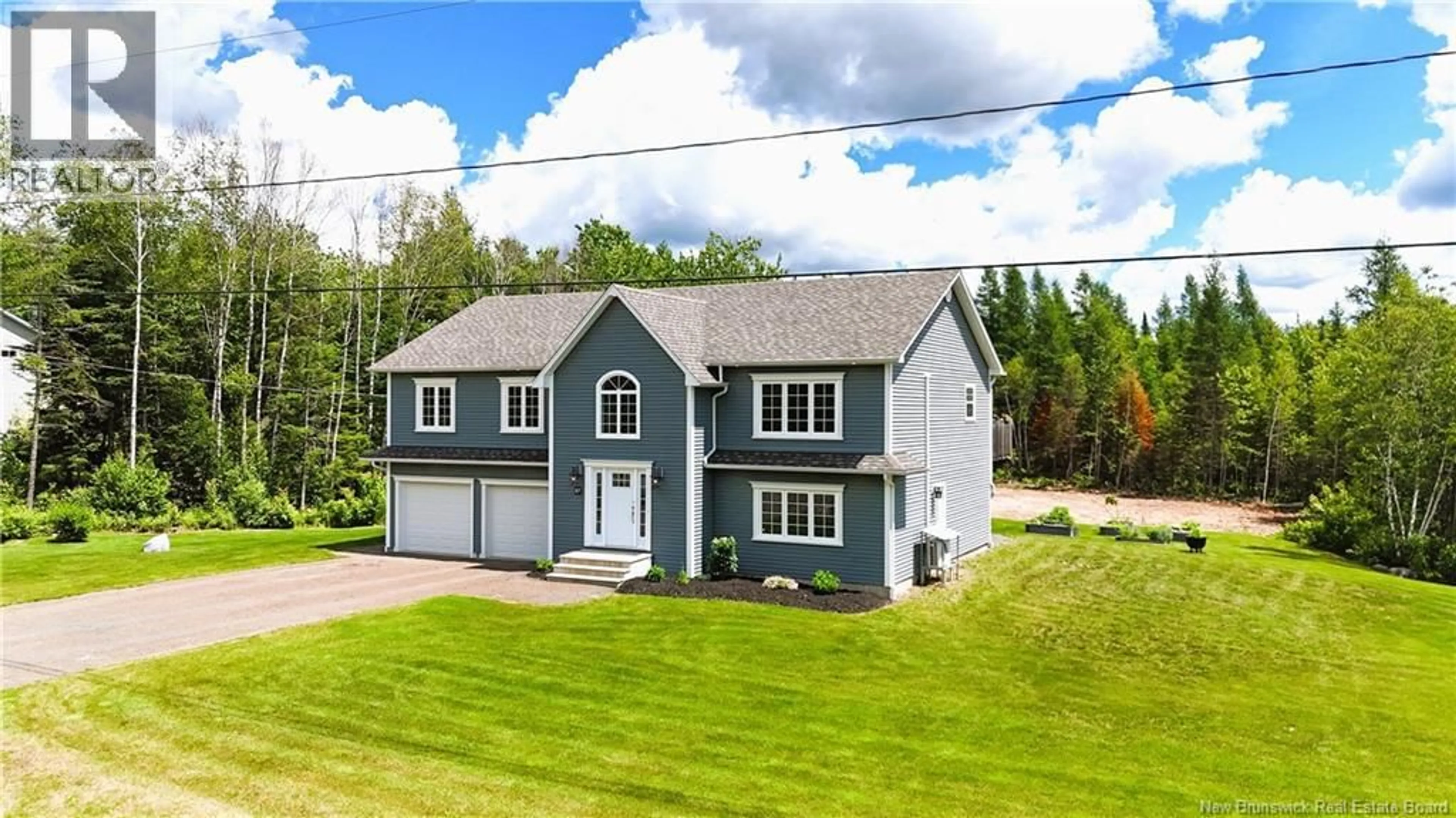 A pic from outside/outdoor area/front of a property/back of a property/a pic from drone, street for 57 DECLARATION DRIVE, Killarney Road New Brunswick E3G0B4