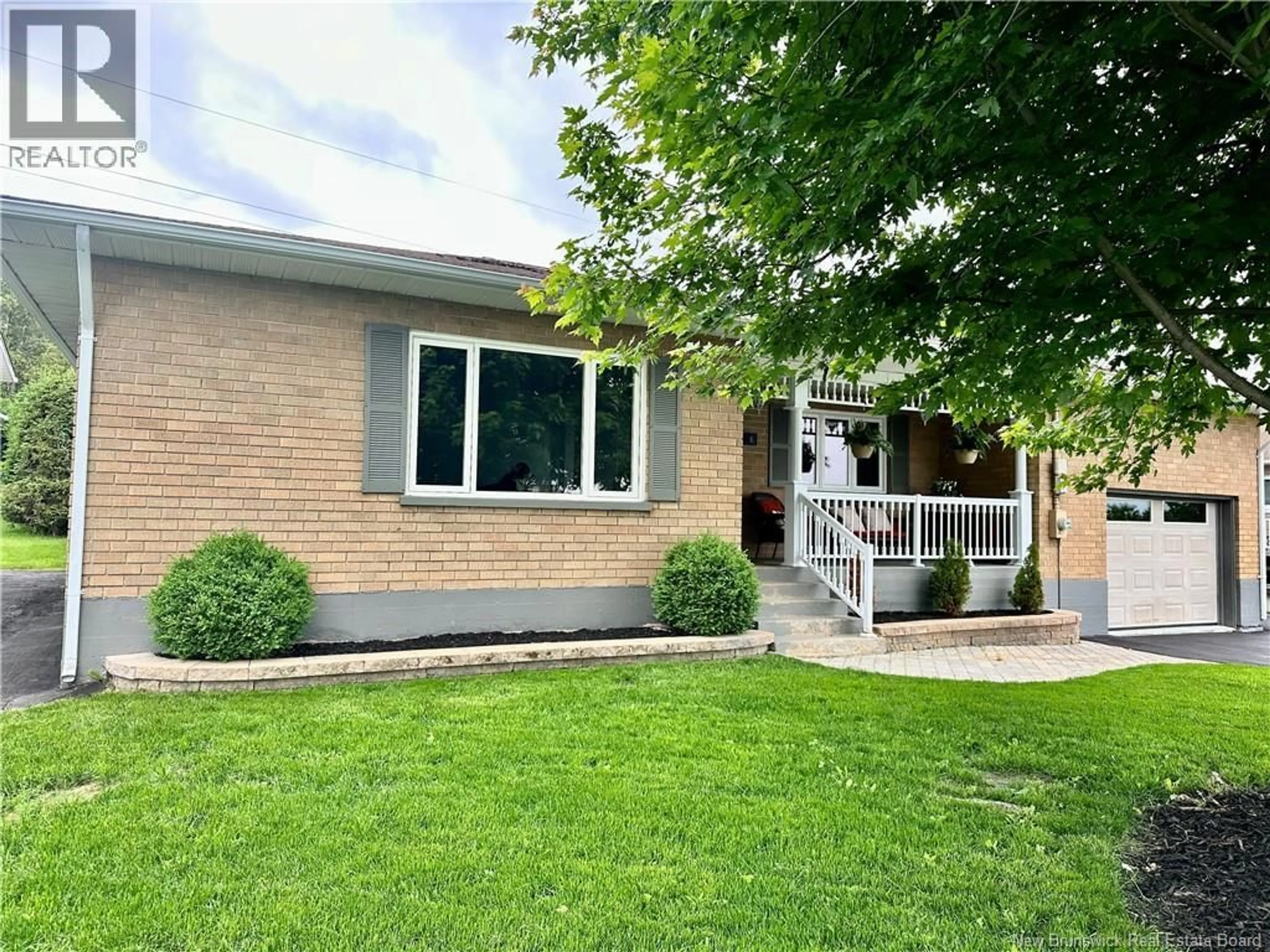 Home with brick exterior material, street for 196 GODBOUT STREET, Grand-Sault/Grand Falls New Brunswick E3Y1C2