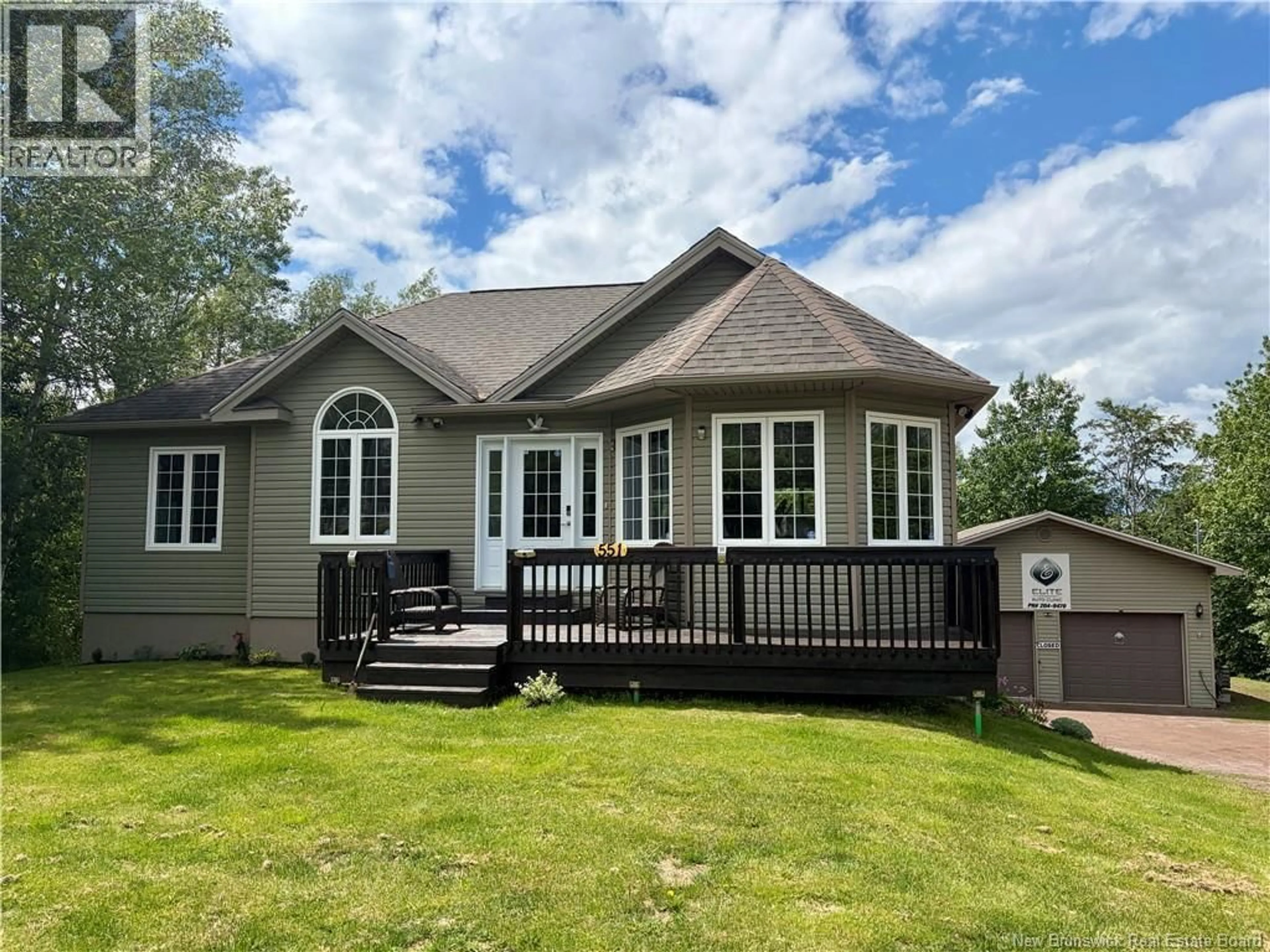 Home with vinyl exterior material, water/lake/river/ocean view for 551 DOVER ROAD, Dieppe New Brunswick E1A7L8
