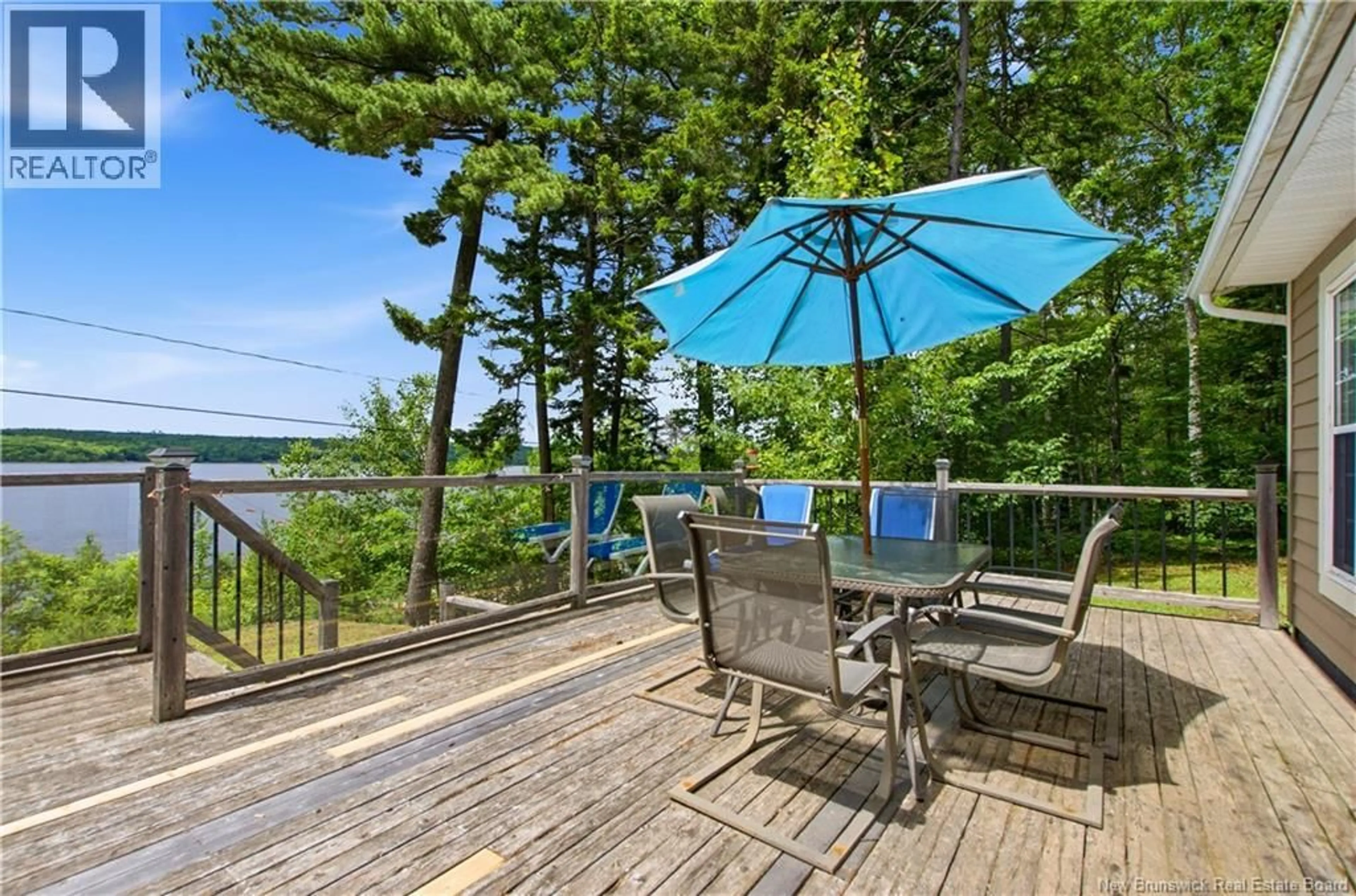 Patio, water/lake/river/ocean view for 600 CRAFTS COVE ROAD, Wickham New Brunswick E5T4E7