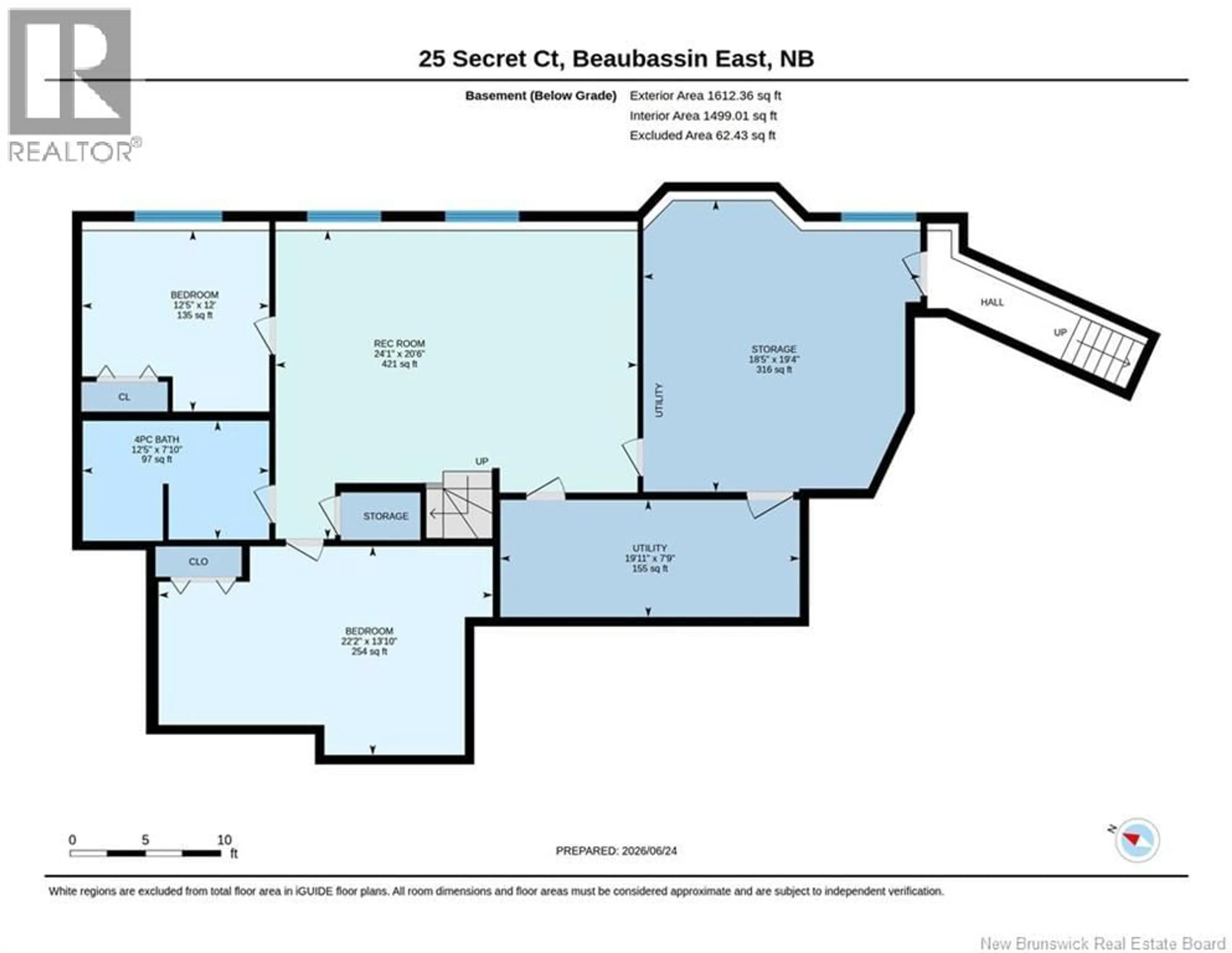 Floor plan for 25 SECRET COURT, Grand-Barachois New Brunswick E4P0B3