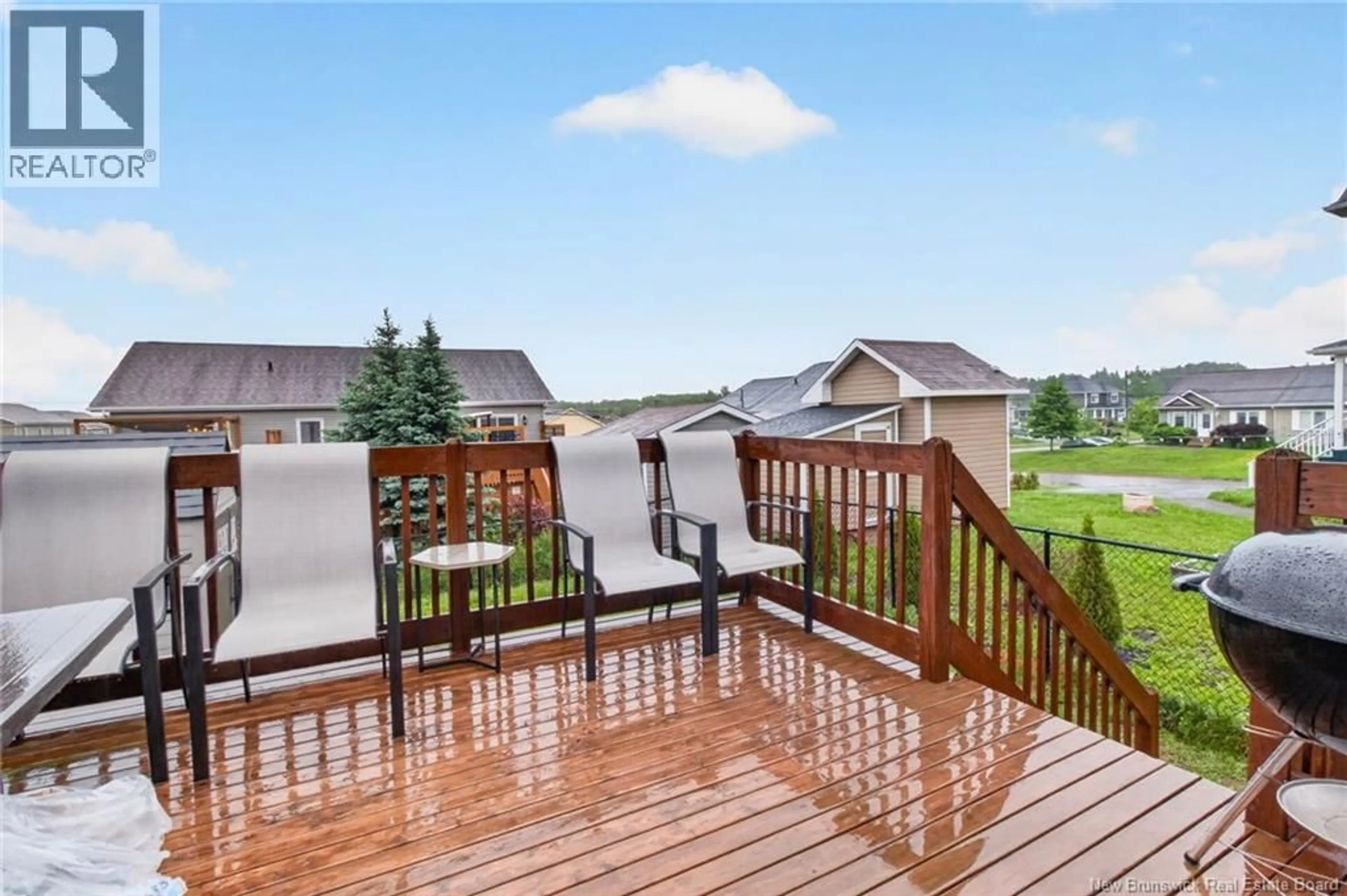 Patio, water/lake/river/ocean view for 78 MYRIAM CRESCENT, Moncton New Brunswick E1A0V5